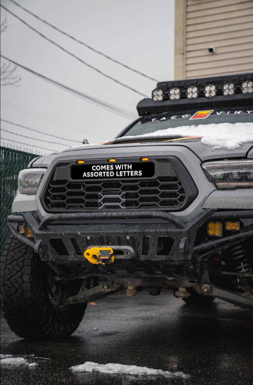 2016-23 Alpha Front Grille For Tacoma