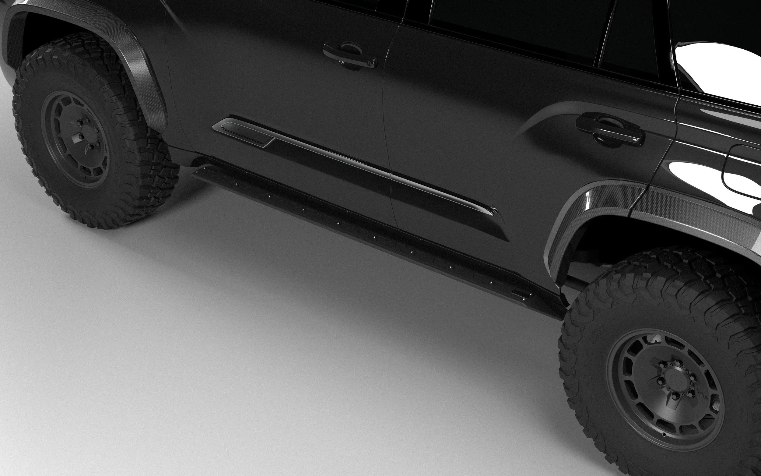 NYTOP Rock Sliders For 2023-Current Toyota Sequoia