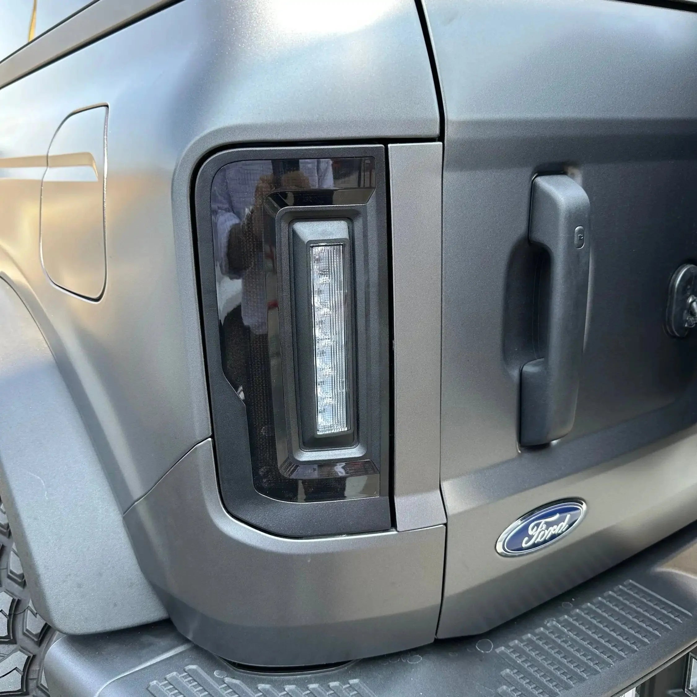 V2 | Flush Mount LED Tail Lights For 2021-2025 Ford Bronco - Low Profile | 1,400 Lumens