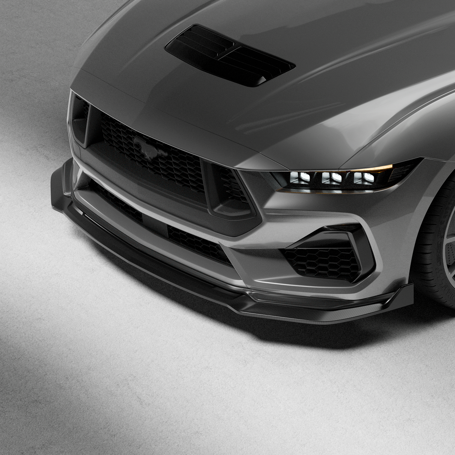 NYTOP Splitter Extension For 2024-Current Ford Mustang