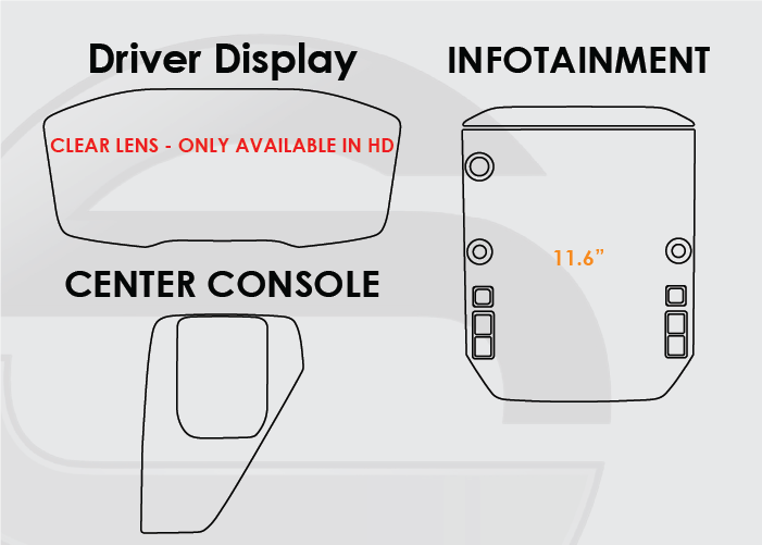 Screen ProTech Kit For Subaru Crosstrek