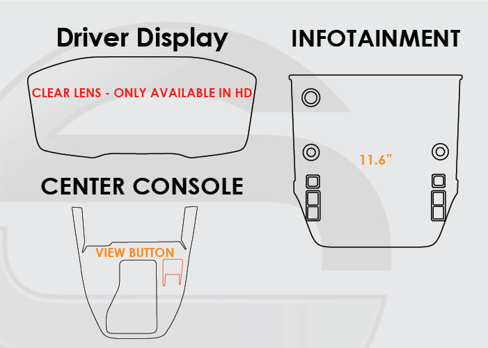 Screen ProTech Kit For Subaru Legacy