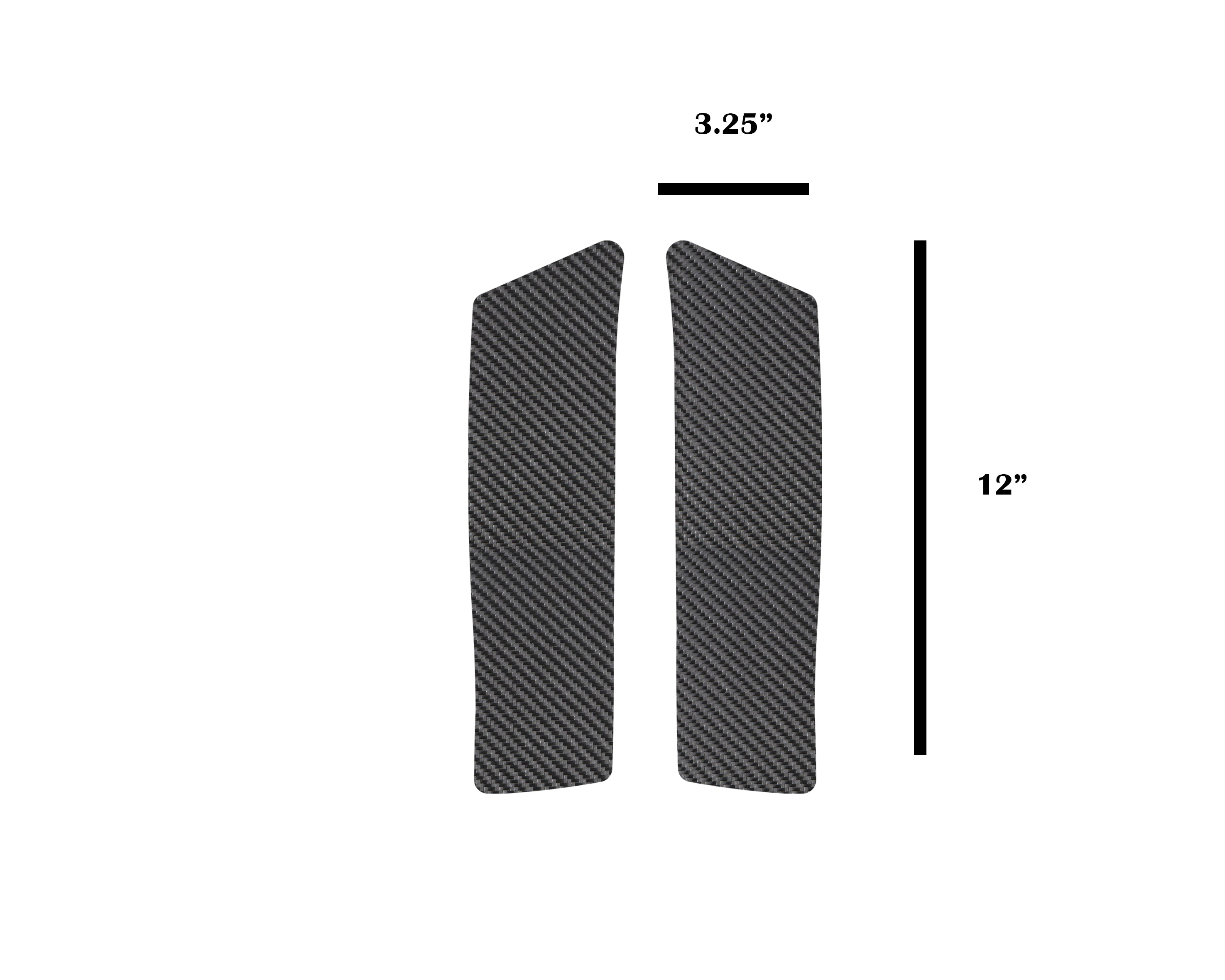 Rear Fender Protection Overlays Fits 2005-2015 Toyota Tacoma
