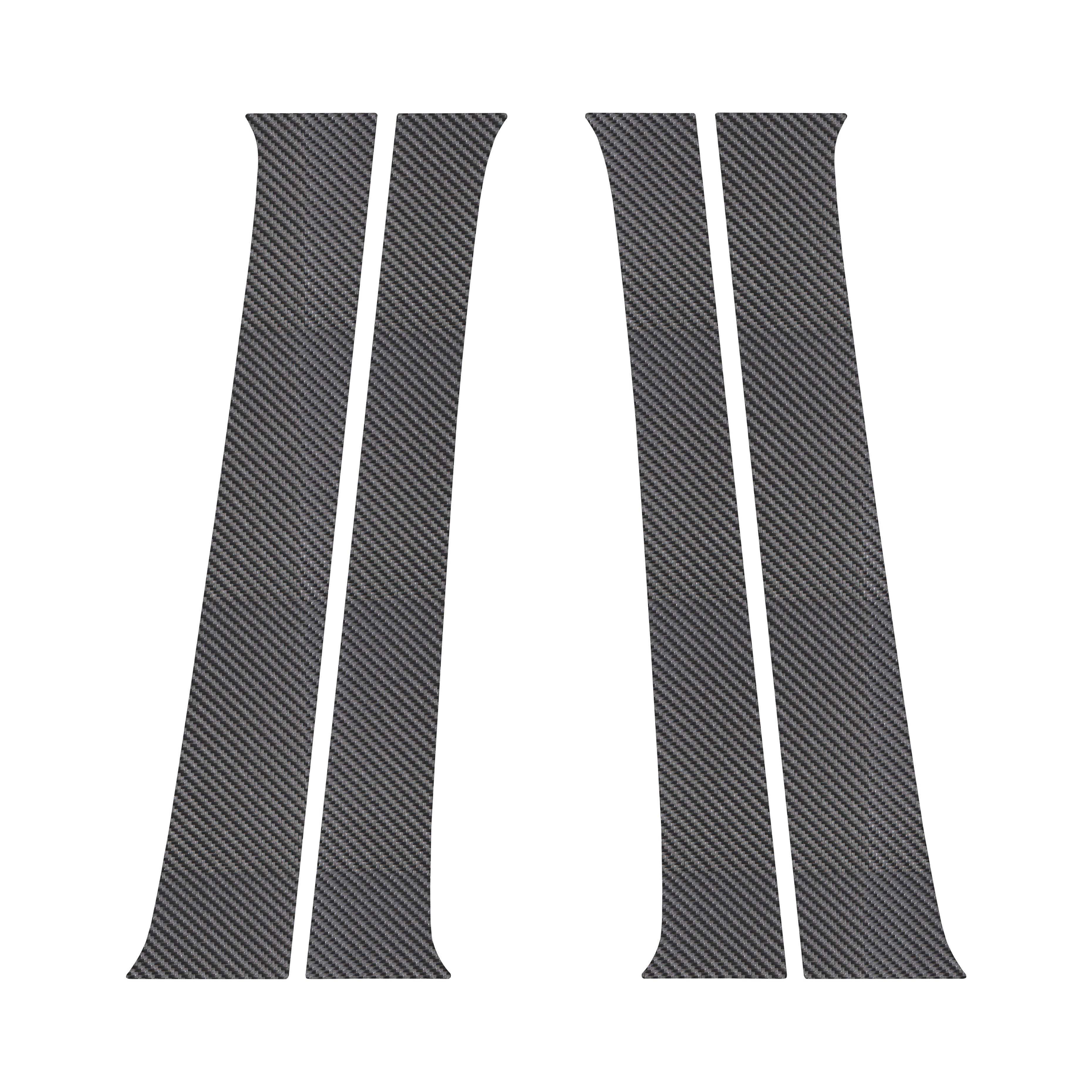 Door Pillar Overlays Fits 2016-2023 Toyota Tacoma