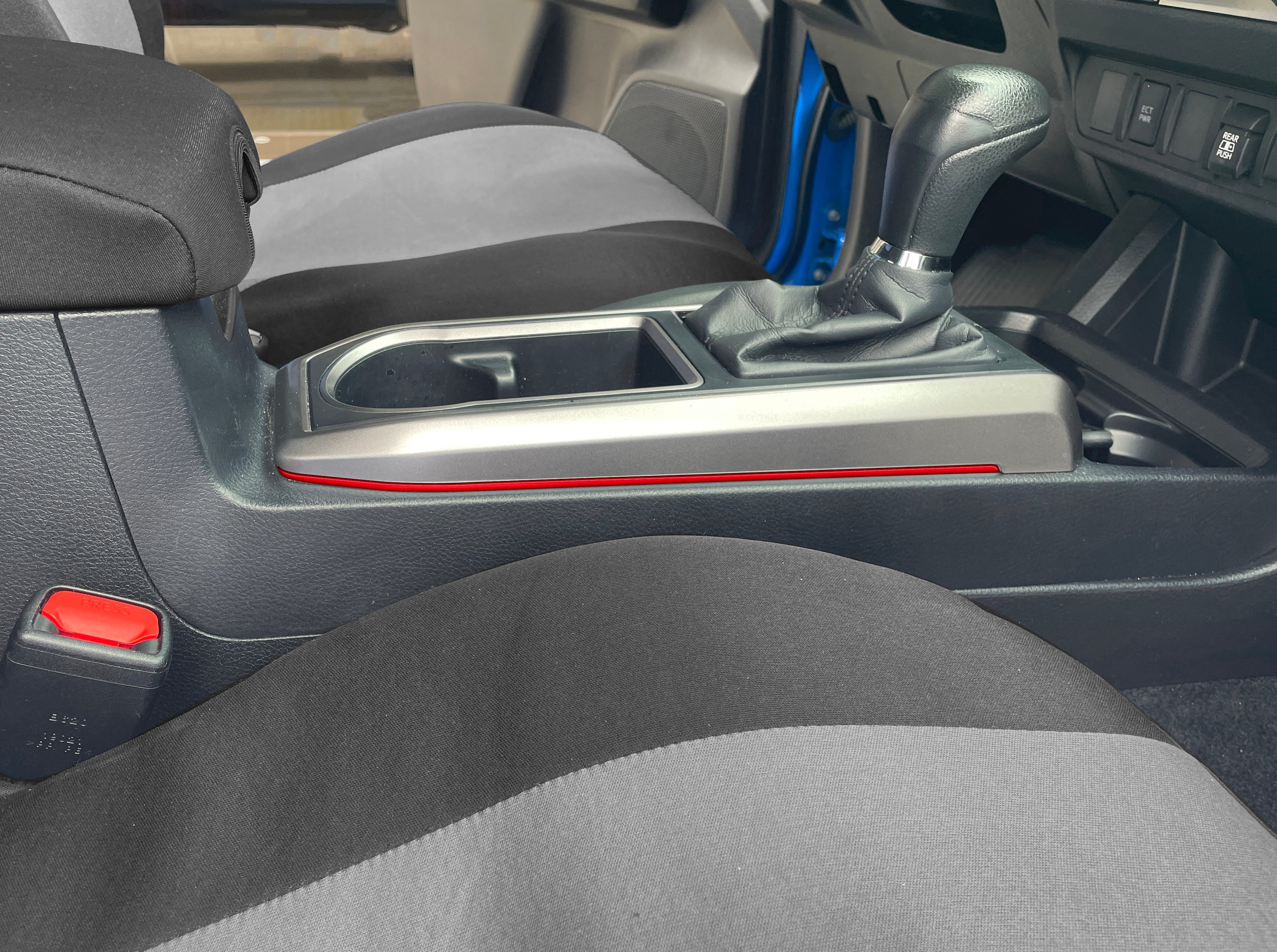 Side Center Console Line Inserts Fits 2016-2023 Toyota Tacoma