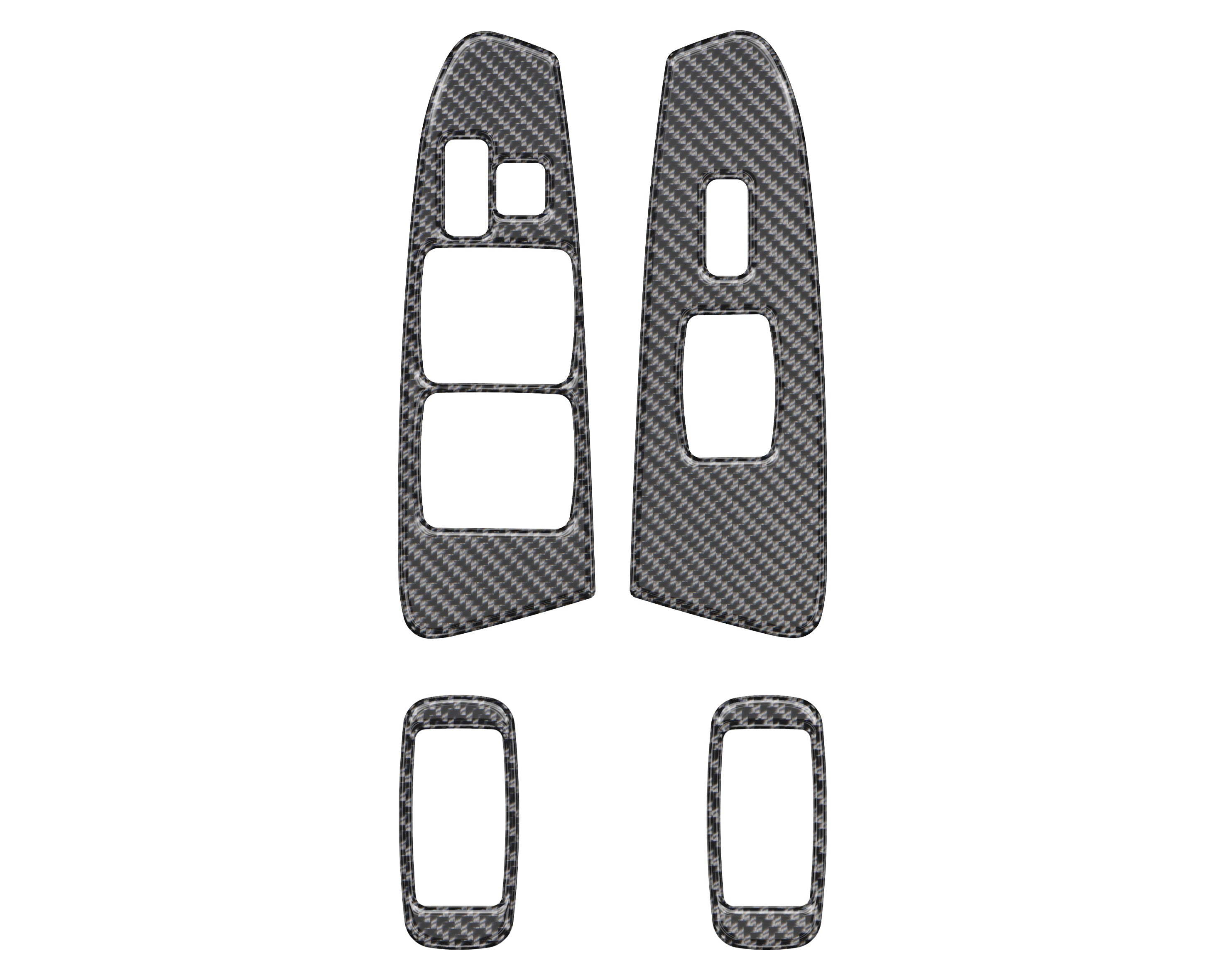 Door Switch Accent Overlays Fits 2005-2011 Toyota Tacoma