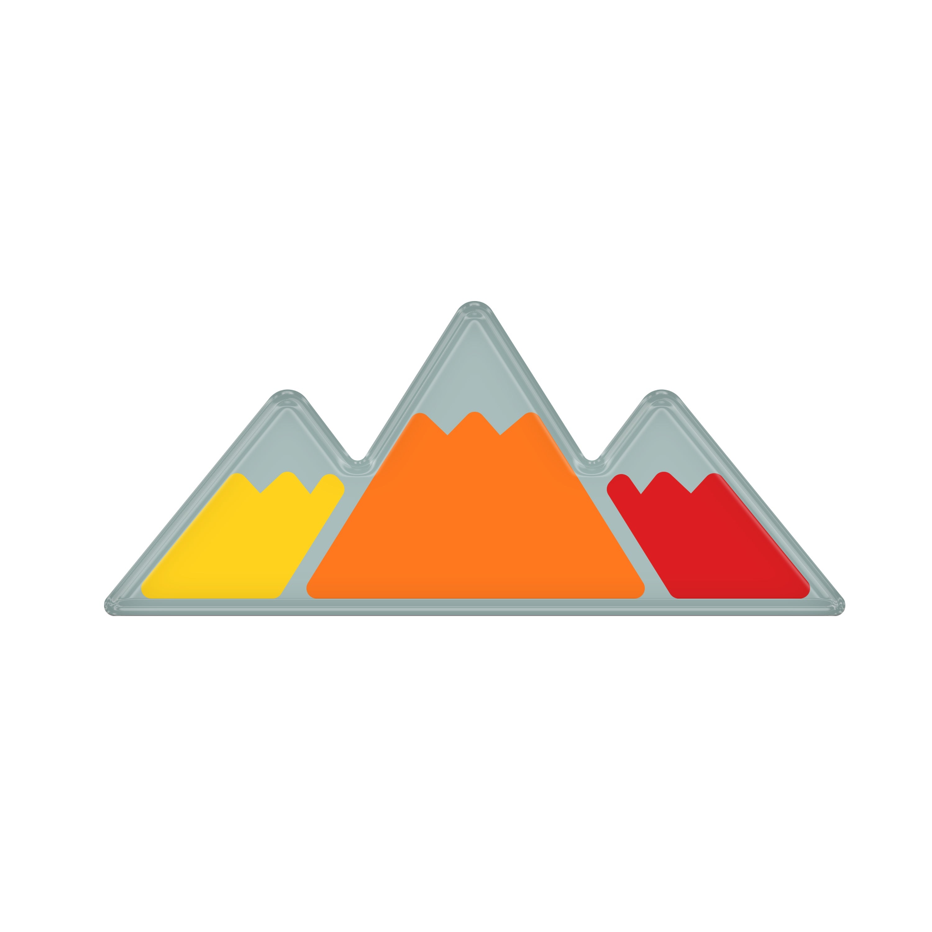 TRI-Color Badge Fits Toyota Models