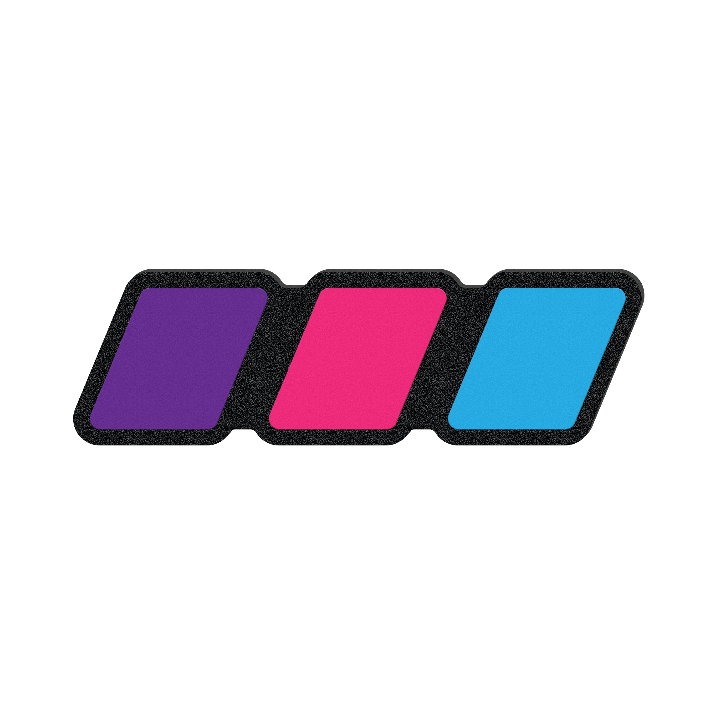 TRI-Color Badge Fits Toyota Models