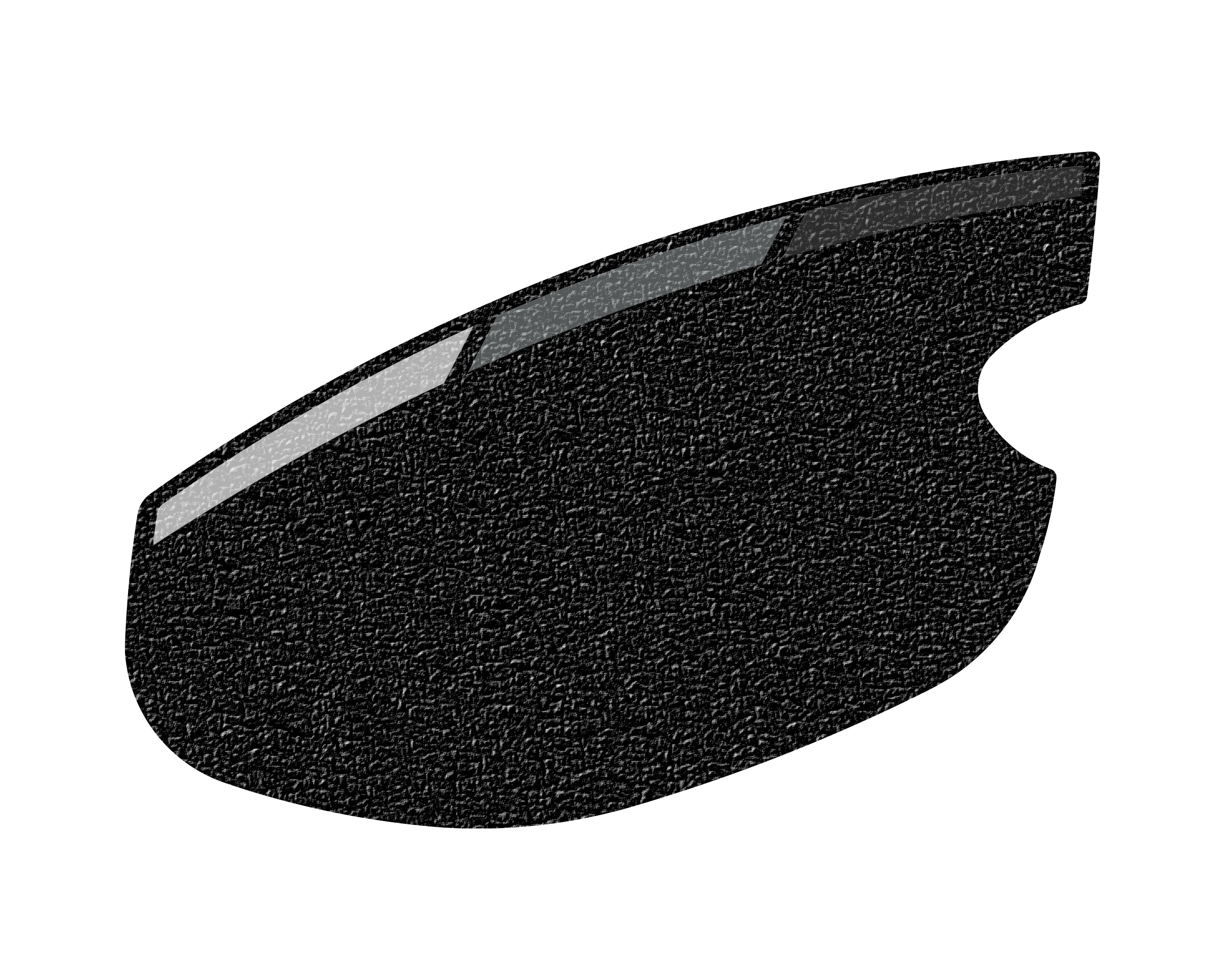 Fuel Door Protective Overlay Fits 2005-2015 Toyota Tacoma