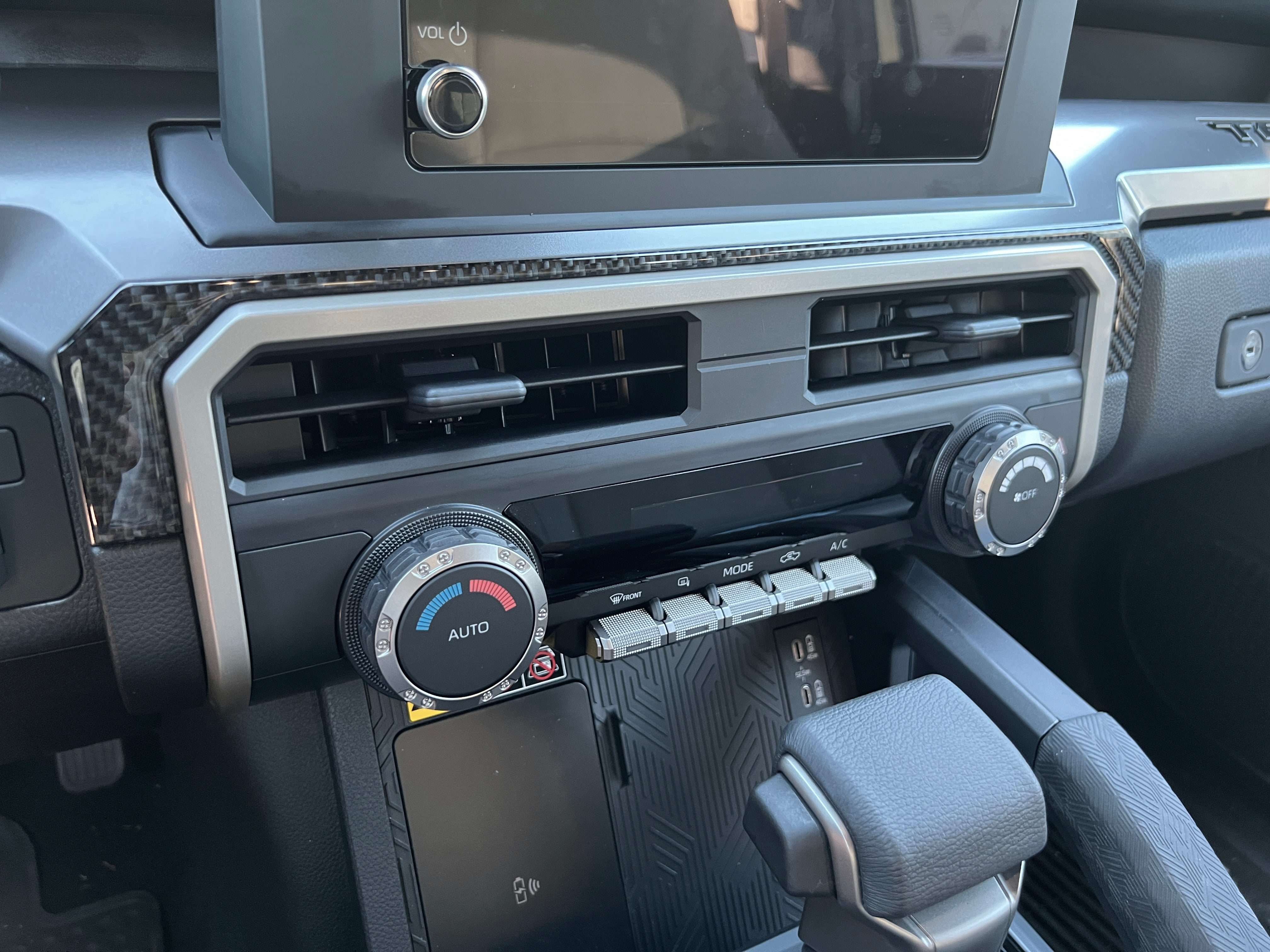 Lower Dash Accent Trim Fits 2024-2026 Toyota Tacoma