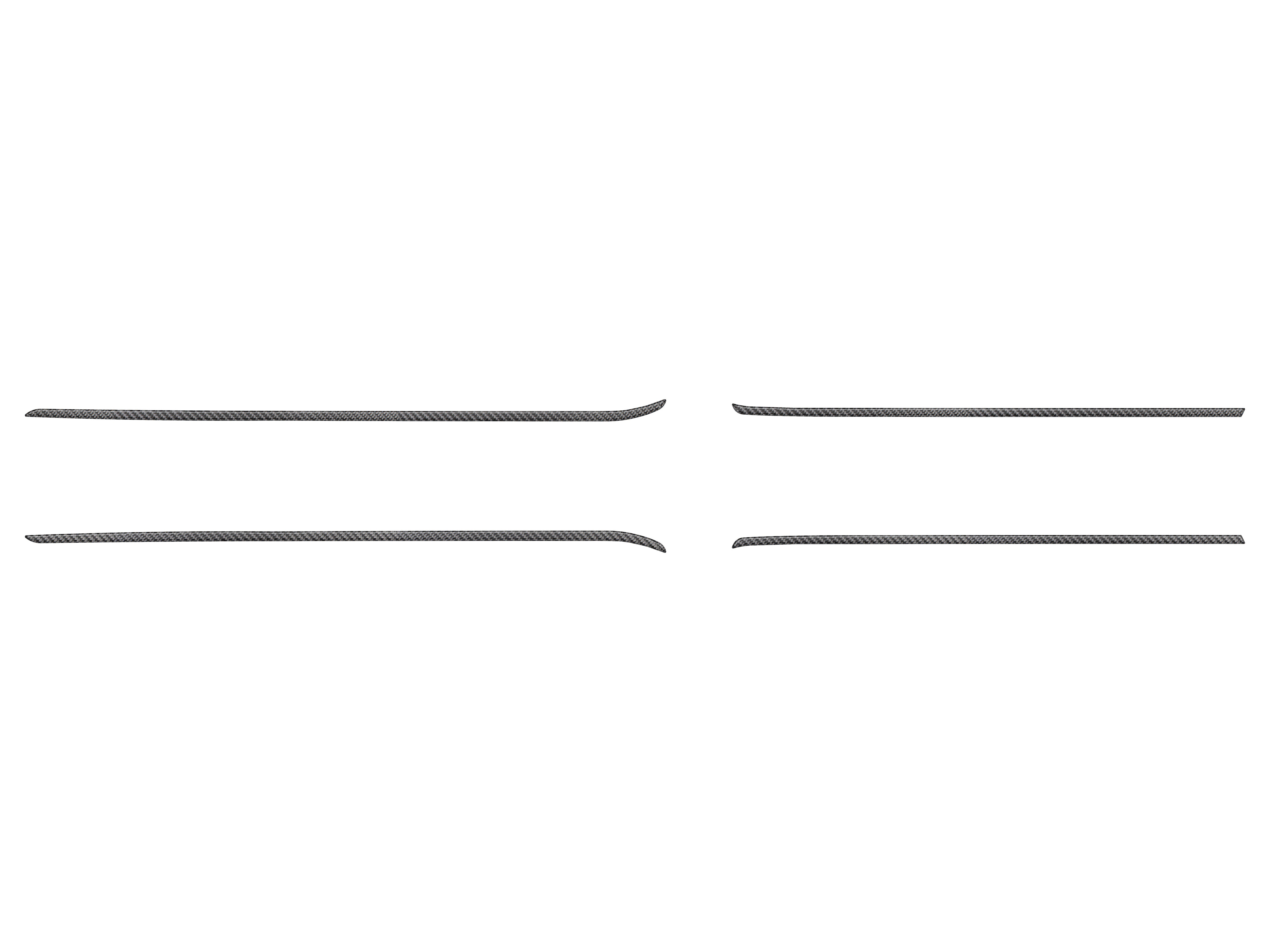 Side Door Armrest Lower Line Accent Trim Fits 2024-2026 Toyota Tacoma