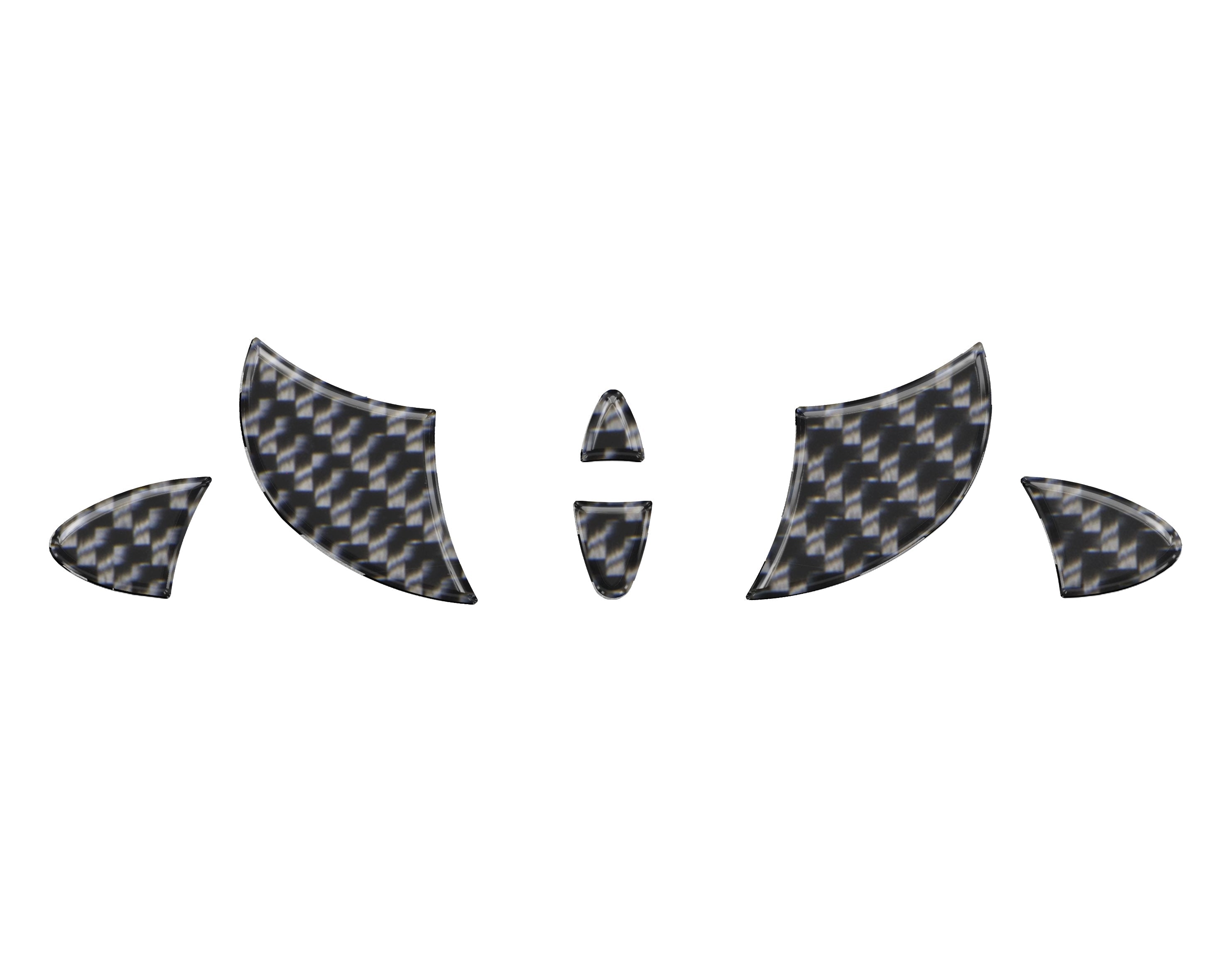 Steering Wheel Emblem Inserts Fits 2024-2024 Toyota Tacoma & 2025-2026 4Runner