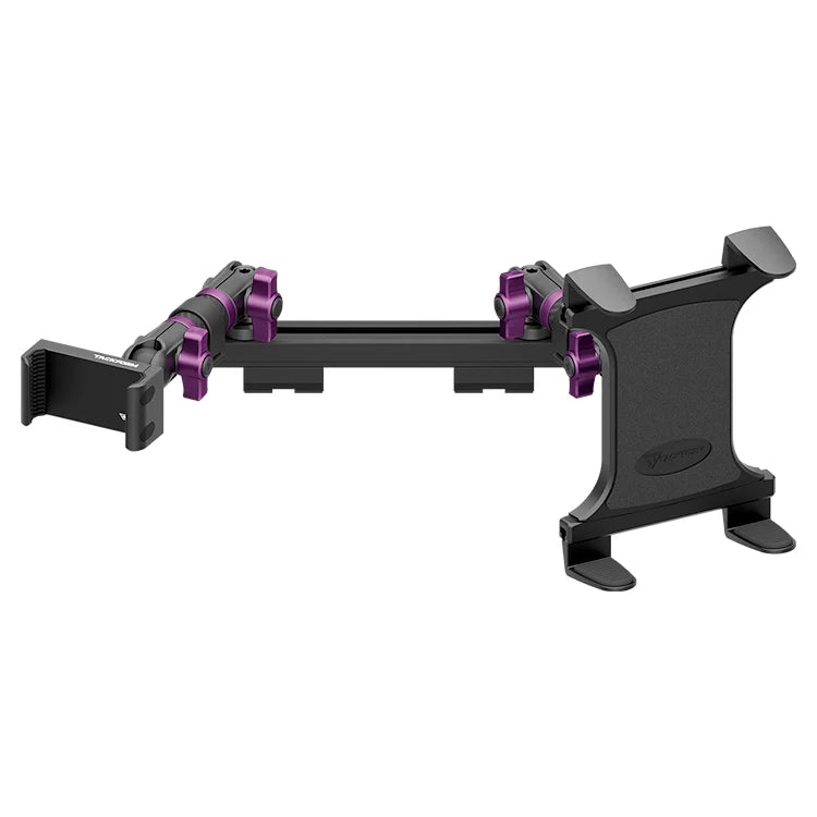 2019-2023 Ford Ranger (WITHOUT Switch Panel) Tackform Slim Track Dash Bracket With 20LITE Phone Holder & Tablet Holder