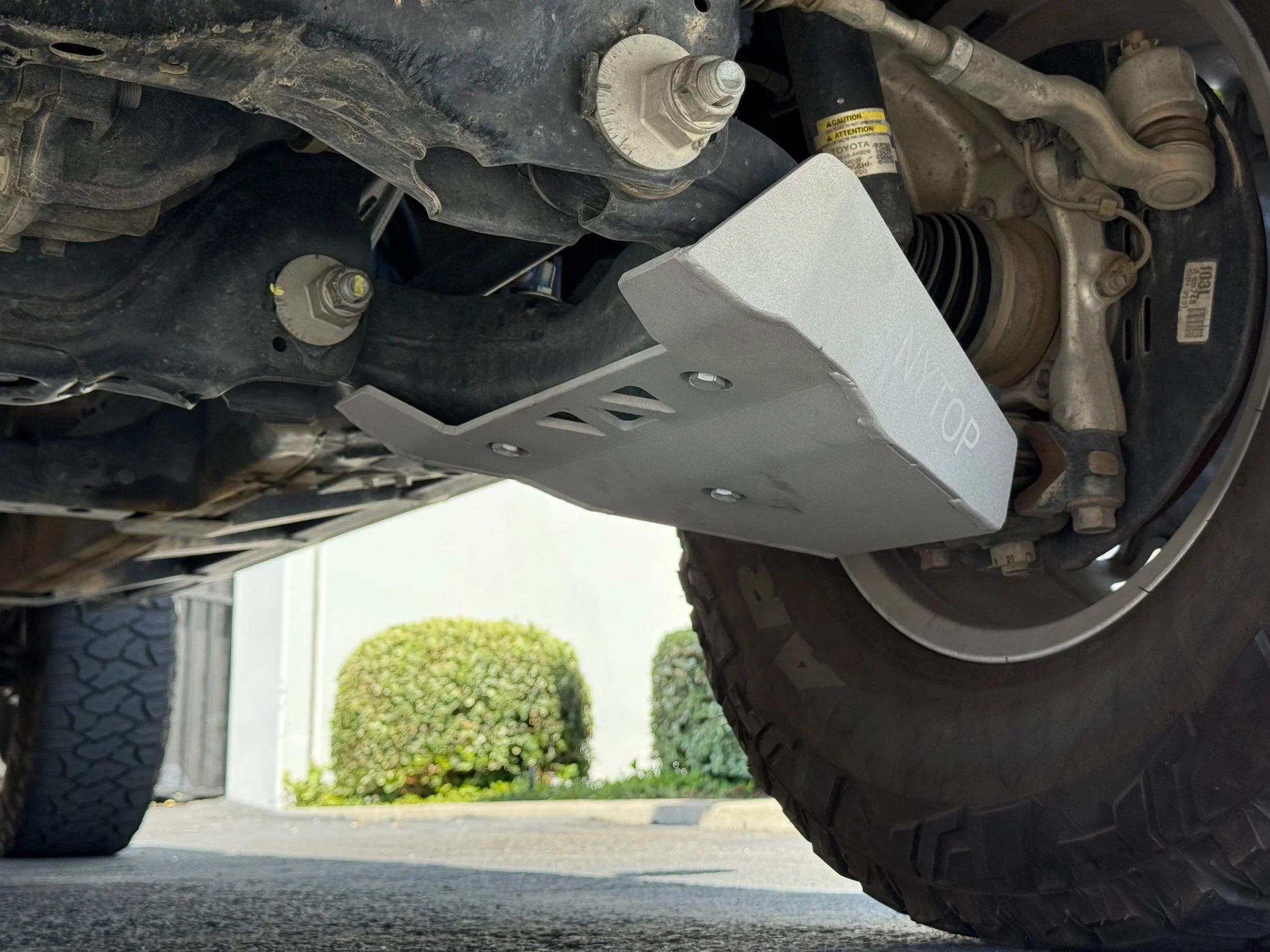 NYTOP Lower Control Arm Skid Plate Kit For 2024-Current Toyota Tacoma
