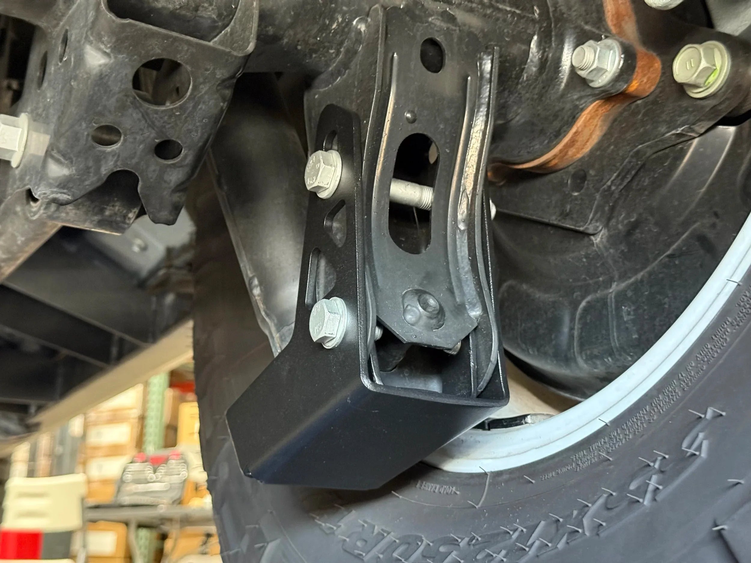 NYTOP Rear Shock Mount Skid Plate Kit For 2024-Current Toyota Tacoma