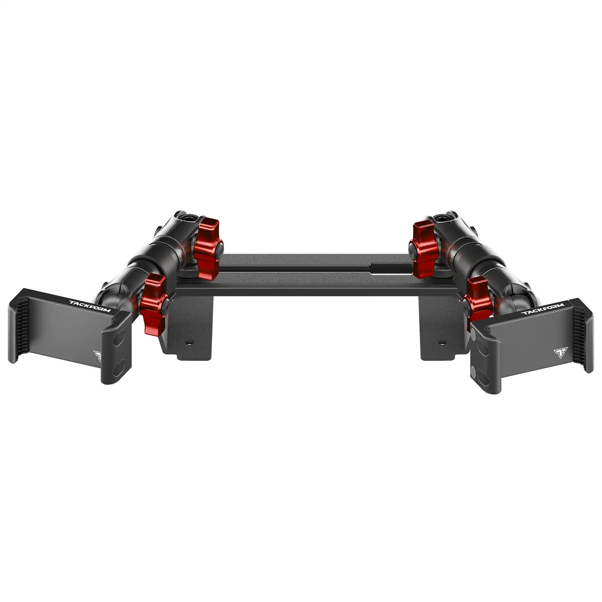 ‘15-‘20 Ford F-150, ‘17-‘22 Super Duty, ‘18-‘21 Expedition (See Compatibility Info For Year/Trim Details) Tackform Slim Track Dash Bracket With Dual 20LITE Phone Mounts