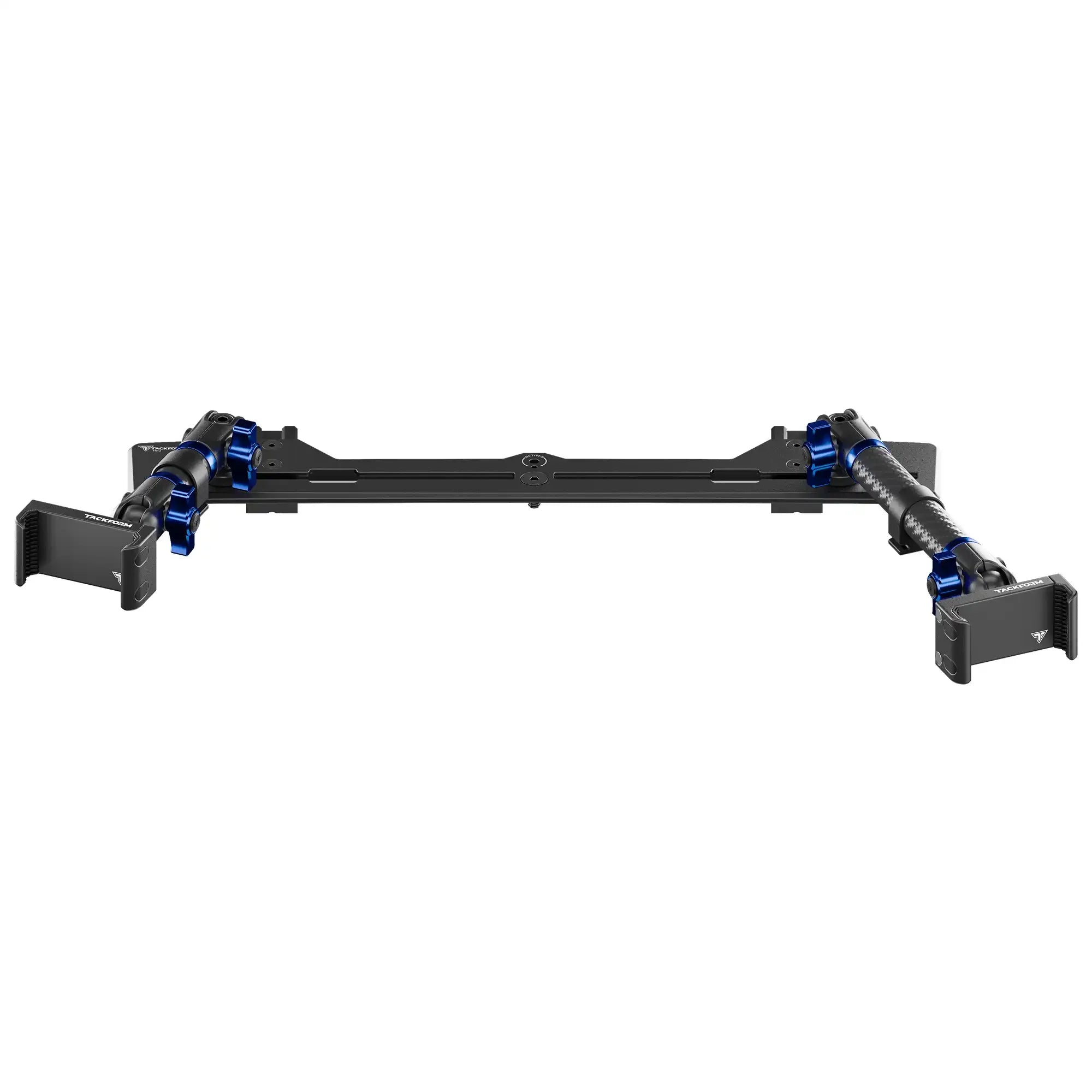 2021-2026 Ford Bronco & Bronco Raptor (Non-Sport) Tackform Slim Track Dash Bracket With Dual 20LITE Phone Mounts