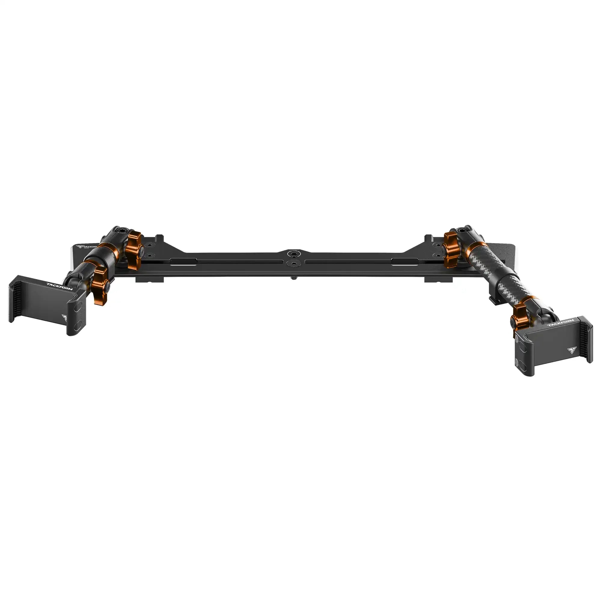 2021-2026 Ford Bronco & Bronco Raptor (Non-Sport) Tackform Slim Track Dash Bracket With Dual 20LITE Phone Mounts