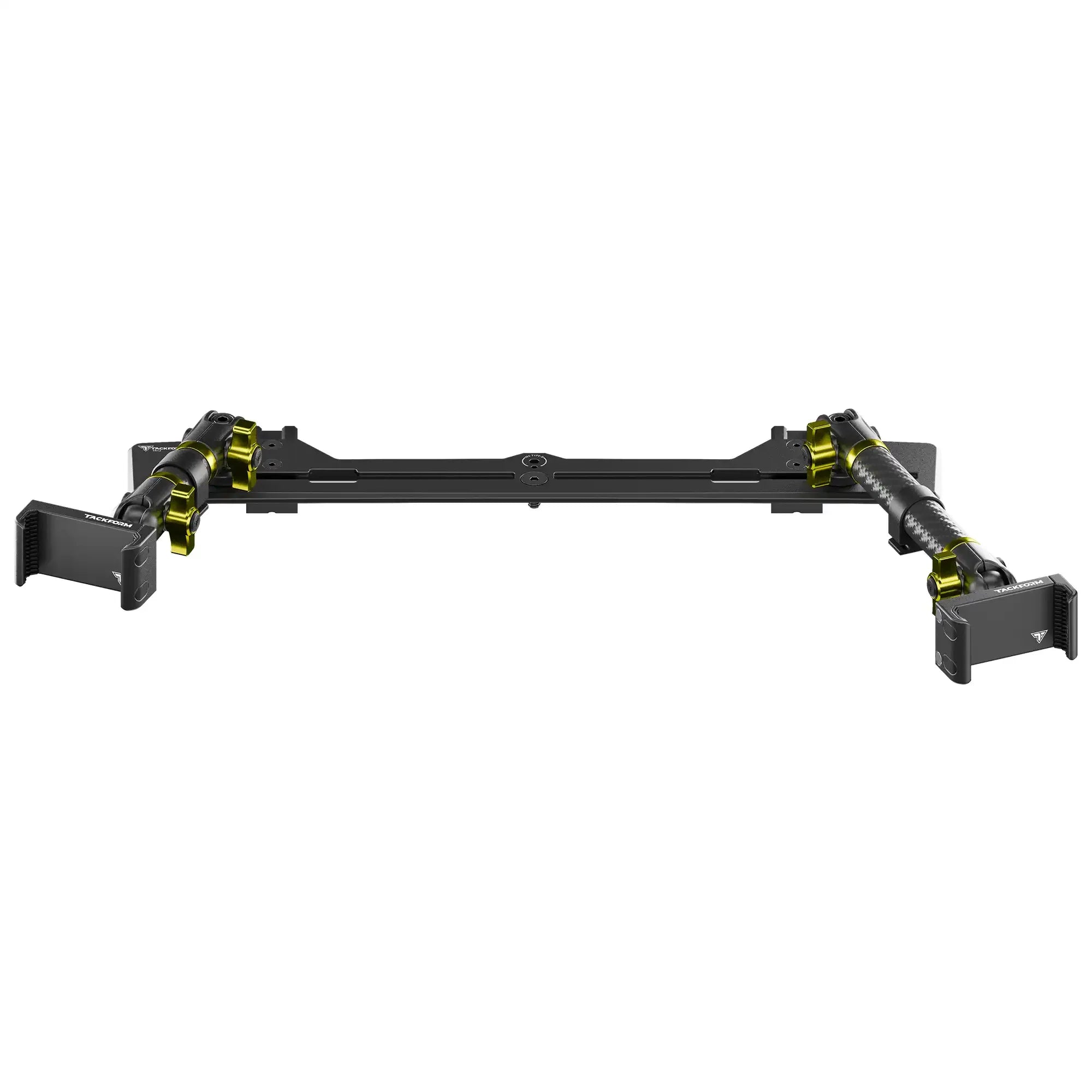 2021-2026 Ford Bronco & Bronco Raptor (Non-Sport) Tackform Slim Track Dash Bracket With Dual 20LITE Phone Mounts