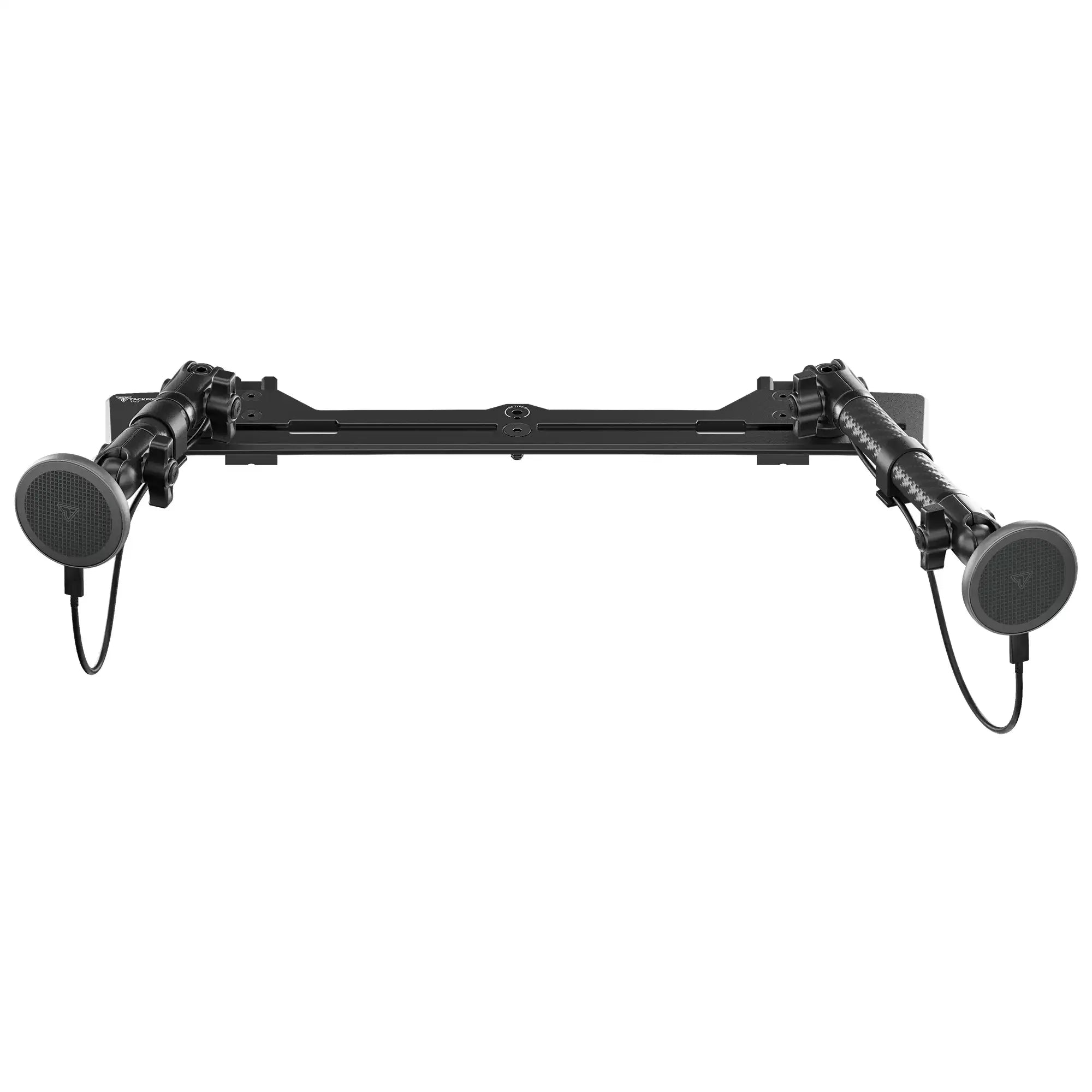 2021-2026 Ford Bronco & Bronco Raptor (Non-Sport) Tackform Slim Track Dash Bracket With Dual MagSafe Charging Phone Mounts