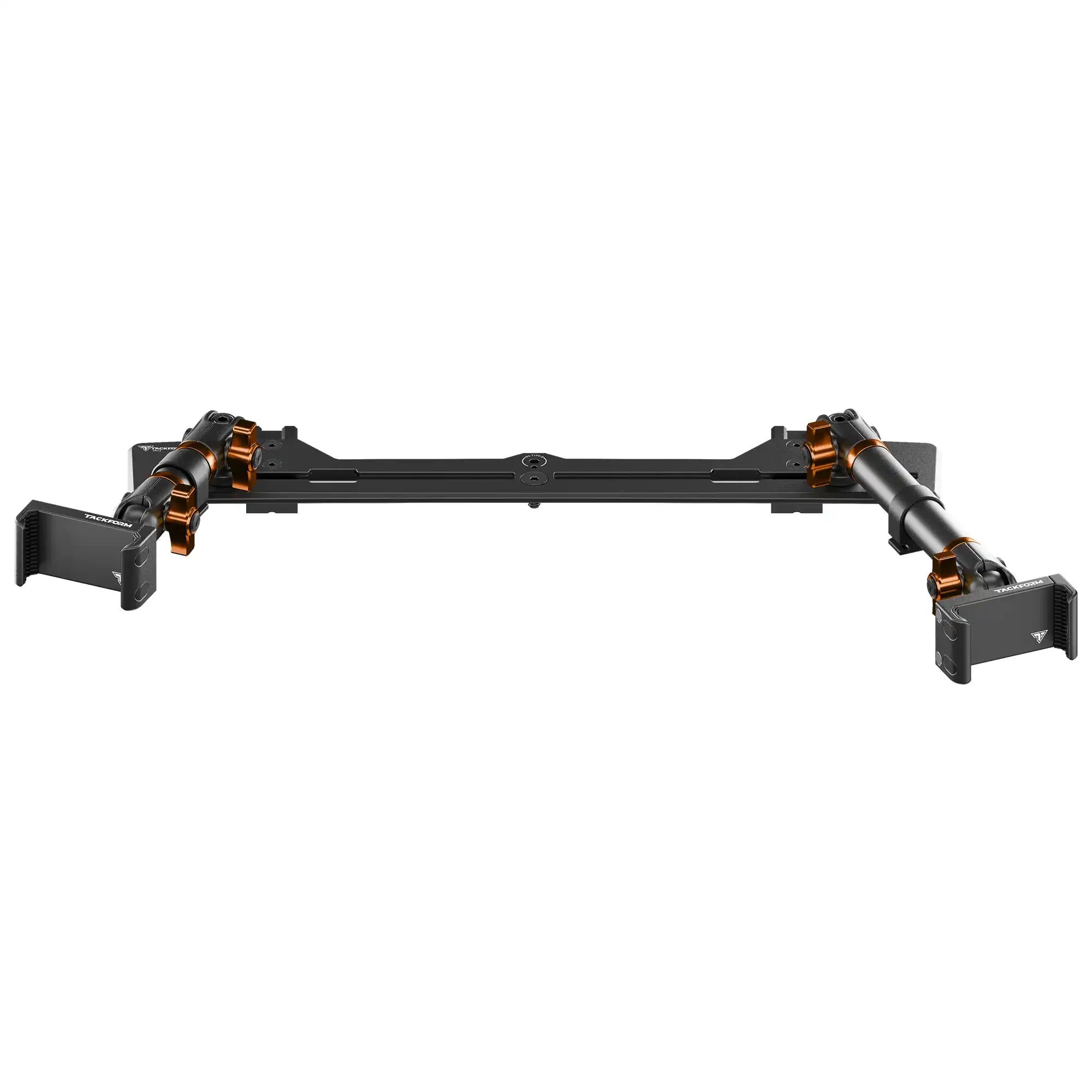 2021-2026 Ford Bronco & Bronco Raptor (Non-Sport) Tackform Slim Track Dash Bracket With Dual 20LITE Phone Mounts