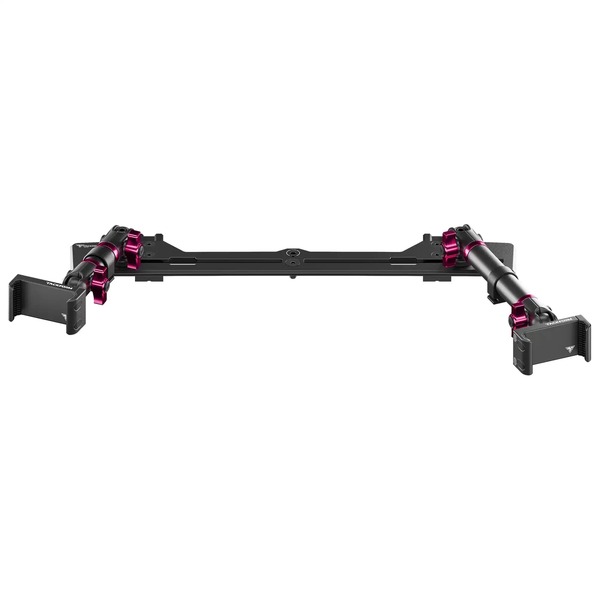 2021-2026 Ford Bronco & Bronco Raptor (Non-Sport) Tackform Slim Track Dash Bracket With Dual 20LITE Phone Mounts