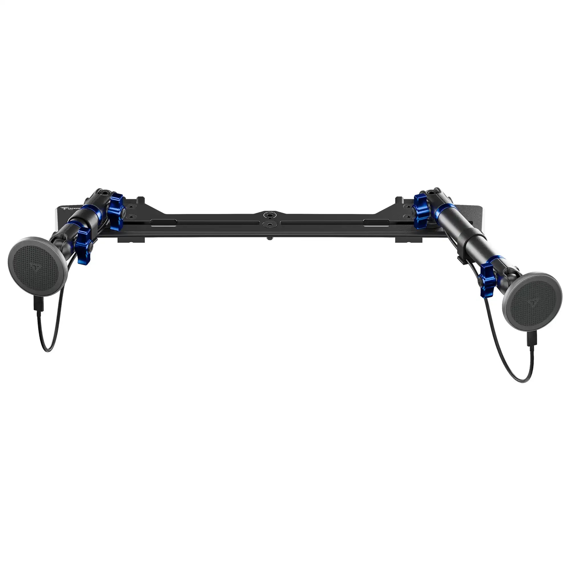 2021-2026 Ford Bronco & Bronco Raptor (Non-Sport) Tackform Slim Track Dash Bracket With Dual MagSafe Charging Phone Mounts