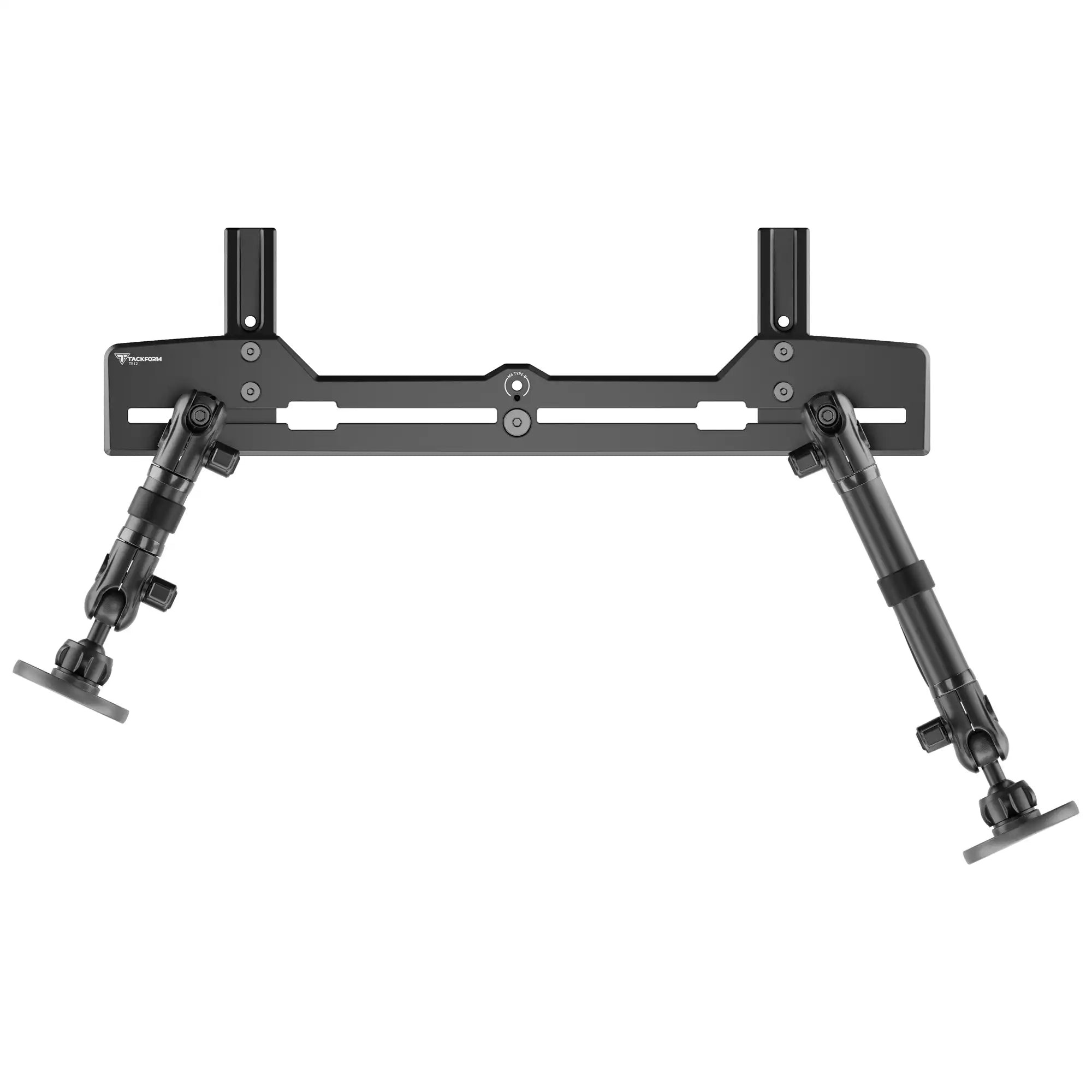 2021-2026 Ford Bronco & Bronco Raptor (Non-Sport) Tackform Slim Track Dash Bracket With Dual MagSafe Charging Phone Mounts