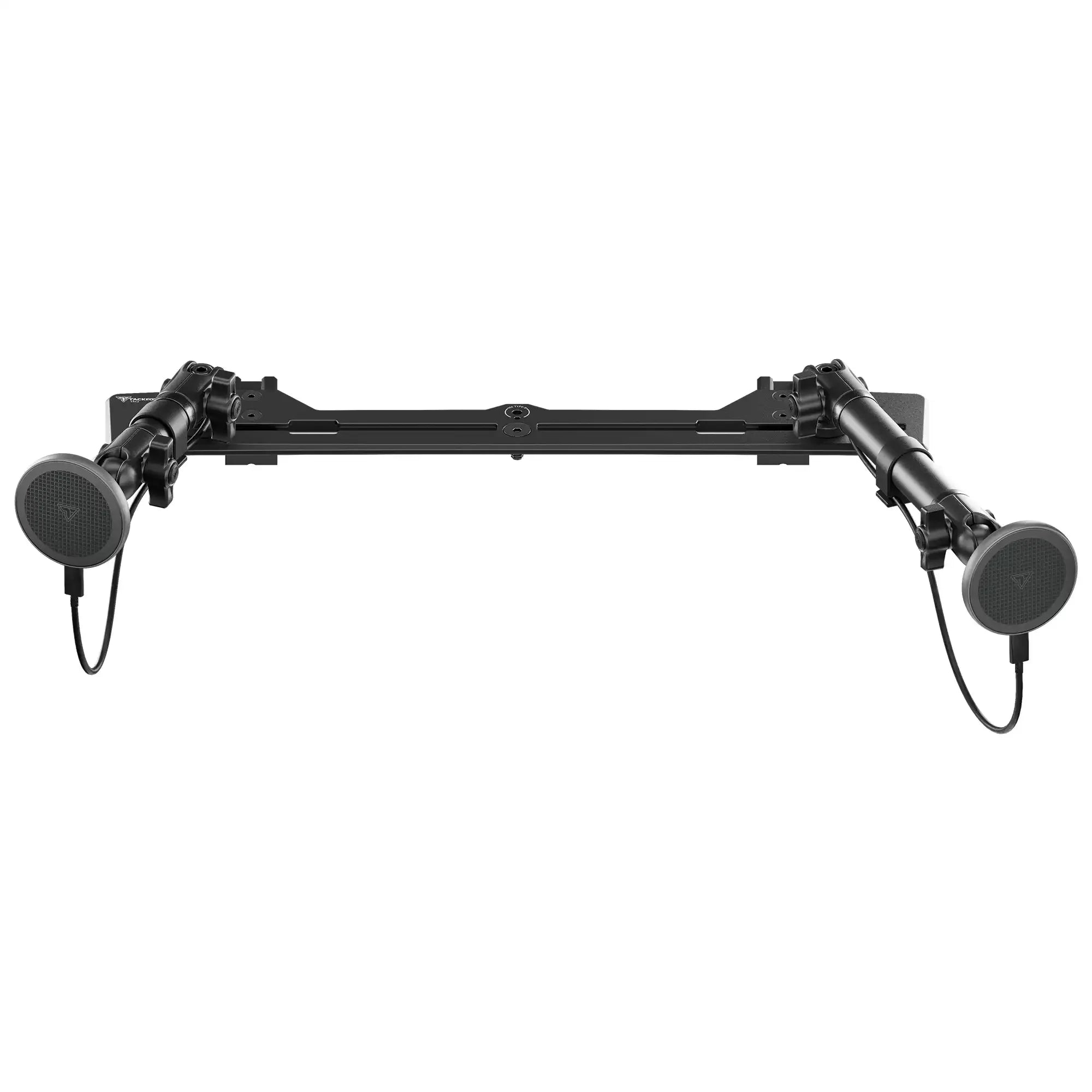 2021-2026 Ford Bronco & Bronco Raptor (Non-Sport) Tackform Slim Track Dash Bracket With Dual MagSafe Charging Phone Mounts