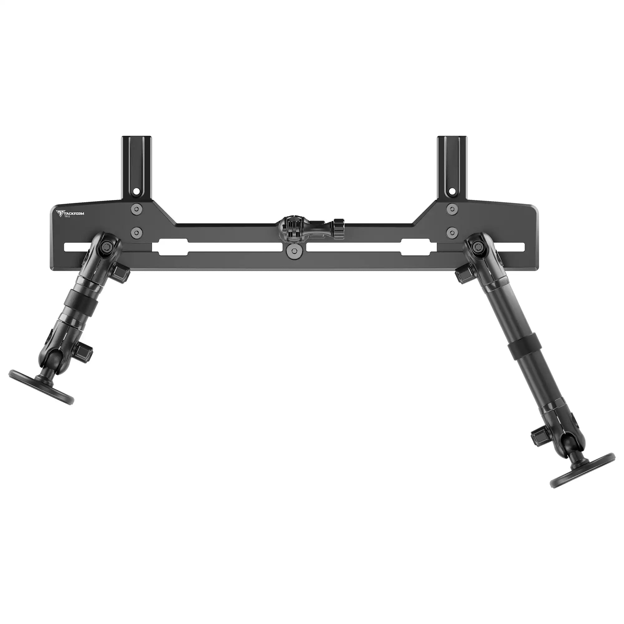 2021-2026 Ford Bronco & Bronco Raptor (Non-Sport) Tackform Slim Track Dash Bracket With Dual MagSafe Phone Mounts & GoPro Mount