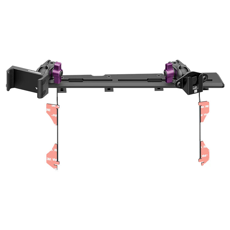 Dash Mount For 2016-2023 Toyota Tacoma Tackform Slim Track Dash Bracket With 20LITE Phone & CB Microphone Mounts