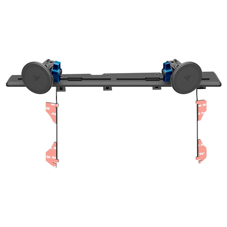 Dash Mount For 2016-2023 Toyota Tacoma Tackform Slim Track Dash Bracket With Dual MagSafe Phone Mounts