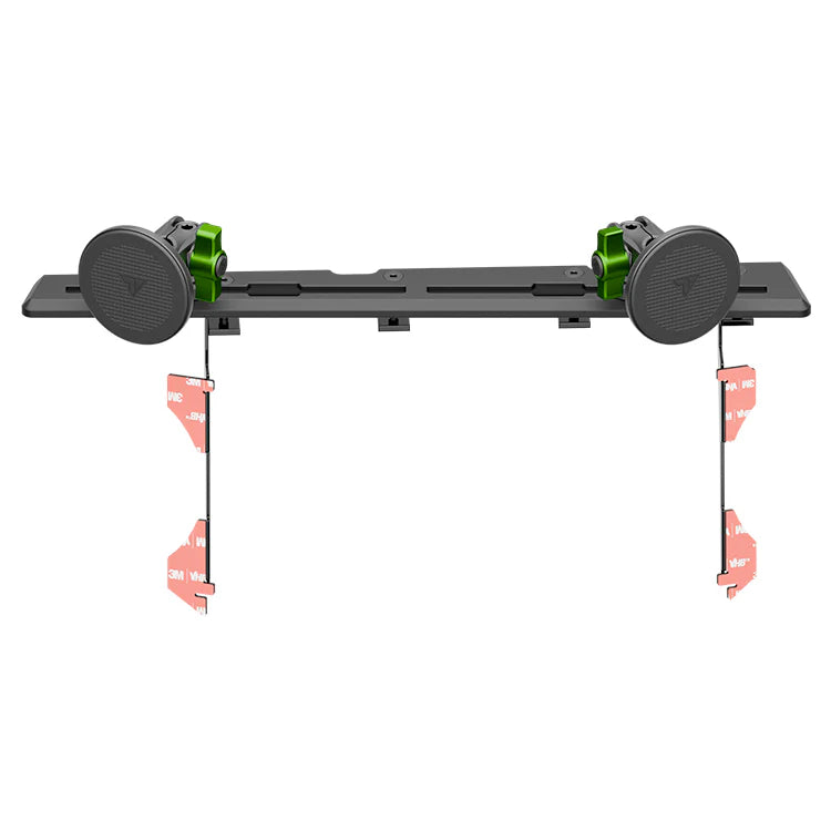 Dash Mount For 2016-2023 Toyota Tacoma Tackform Slim Track Dash Bracket With Dual MagSafe Phone Mounts