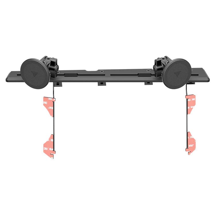 Dash Mount For 2016-2023 Toyota Tacoma Tackform Slim Track Dash Bracket With Dual MagSafe Phone Mounts