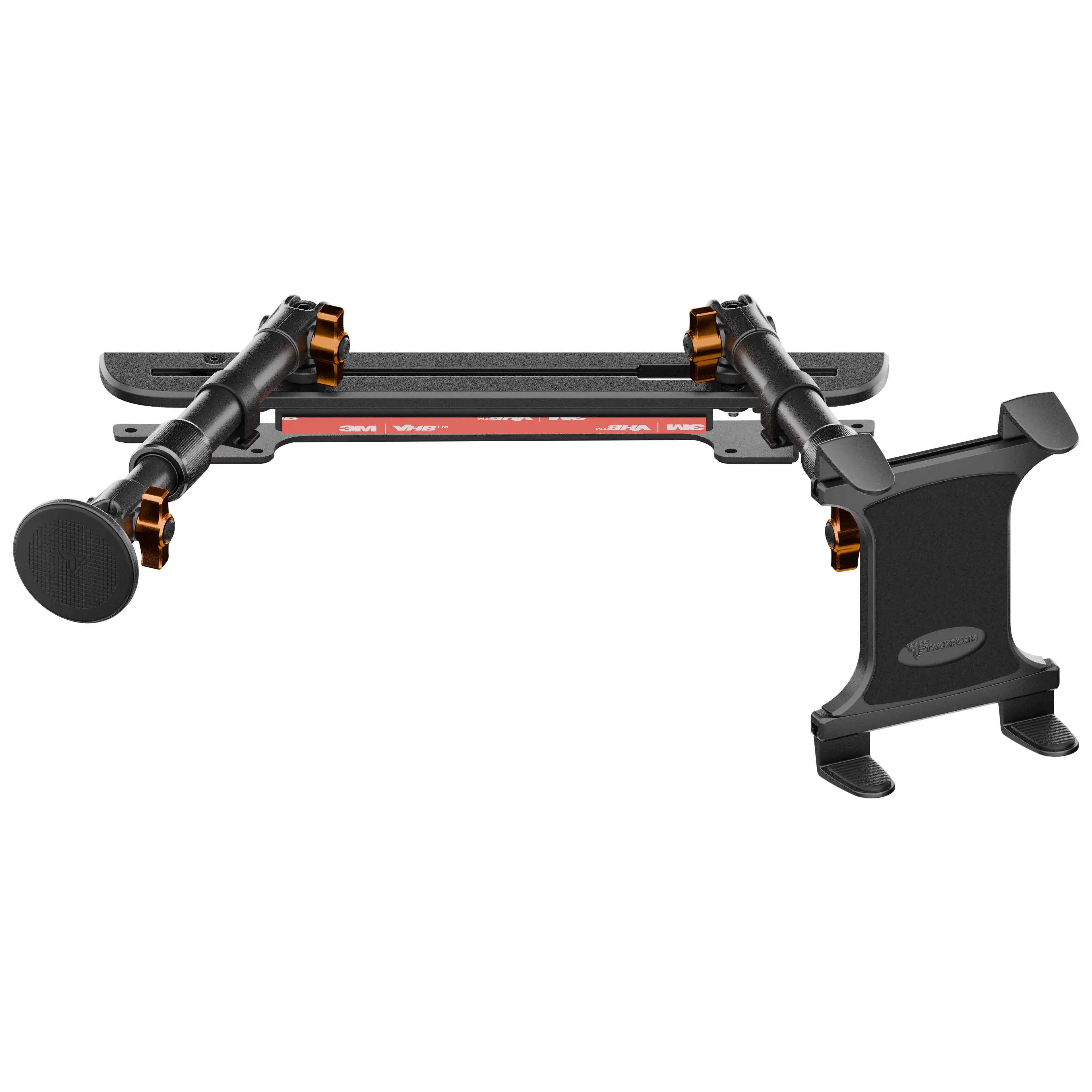 2024-2026 Ford F-150 (See Compatibility Info For Specific Year/Trim Fitment Details) Tackform Slim Track Dash Bracket With MagSafe Phone Mount and Tablet Holder | Telescoping Arm