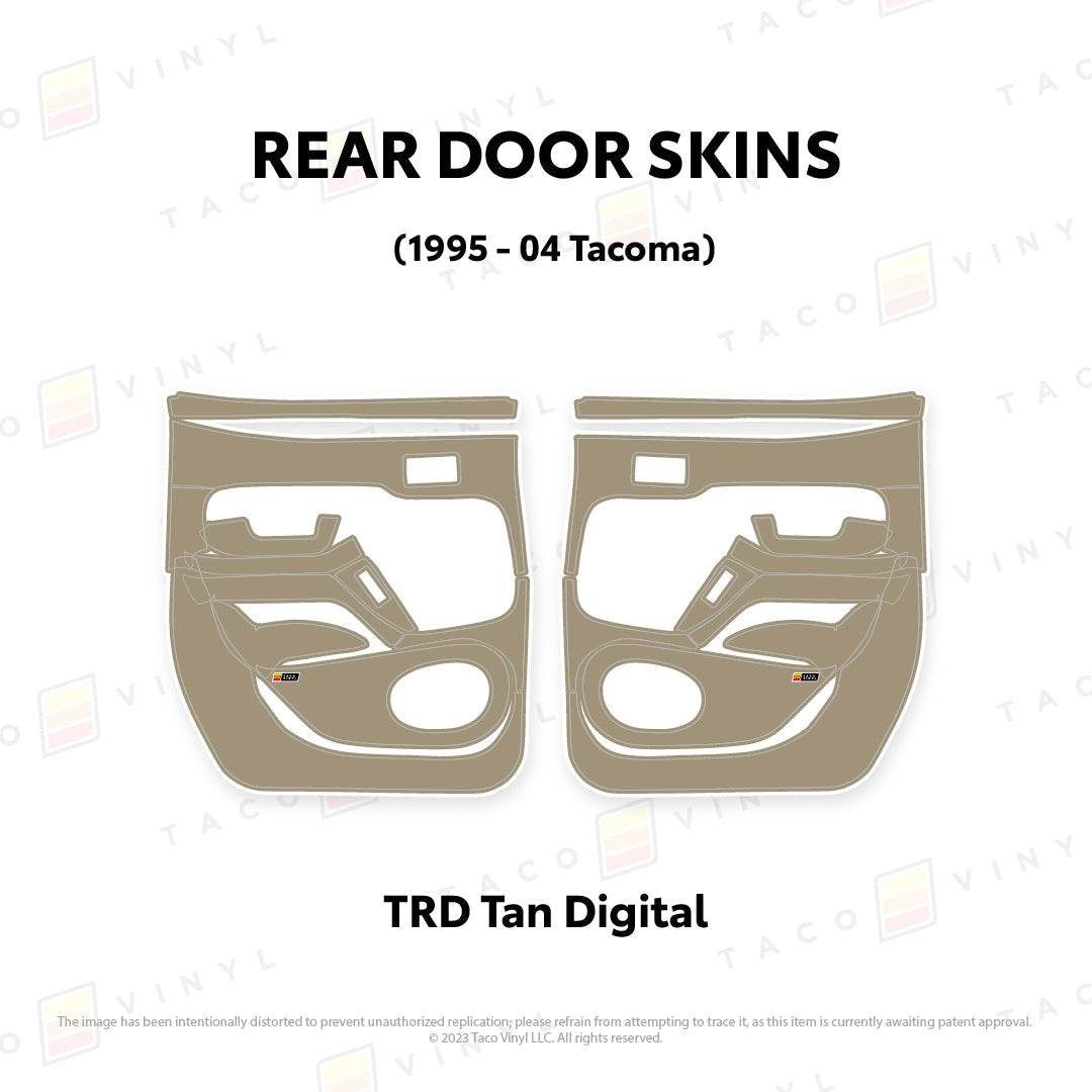 1995-04 Door Skins For Tacoma