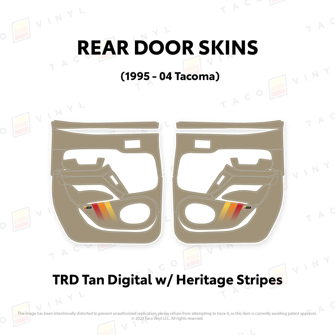 1995-04 Door Skins For Tacoma