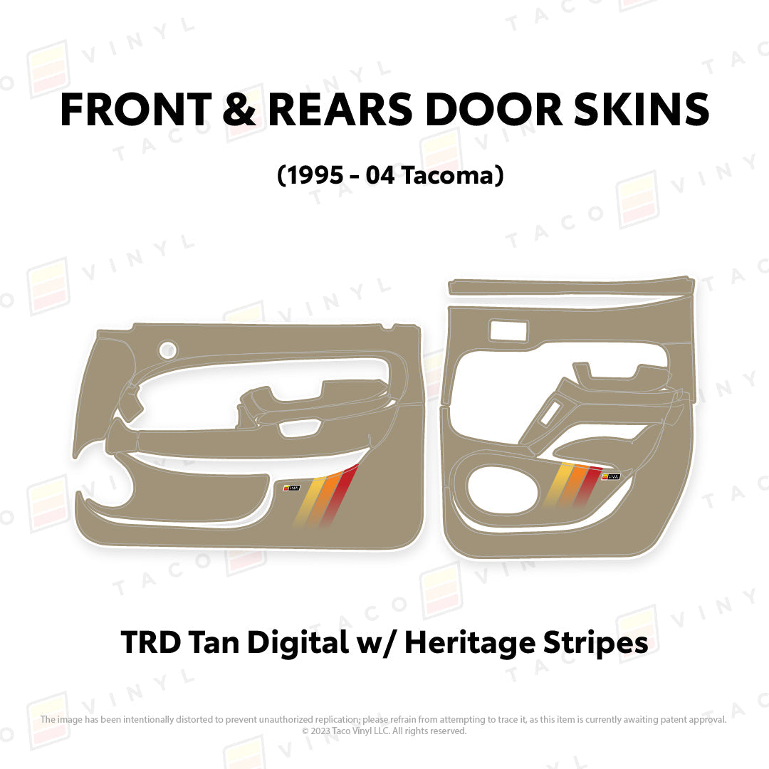 1995-04 Door Skins For Tacoma