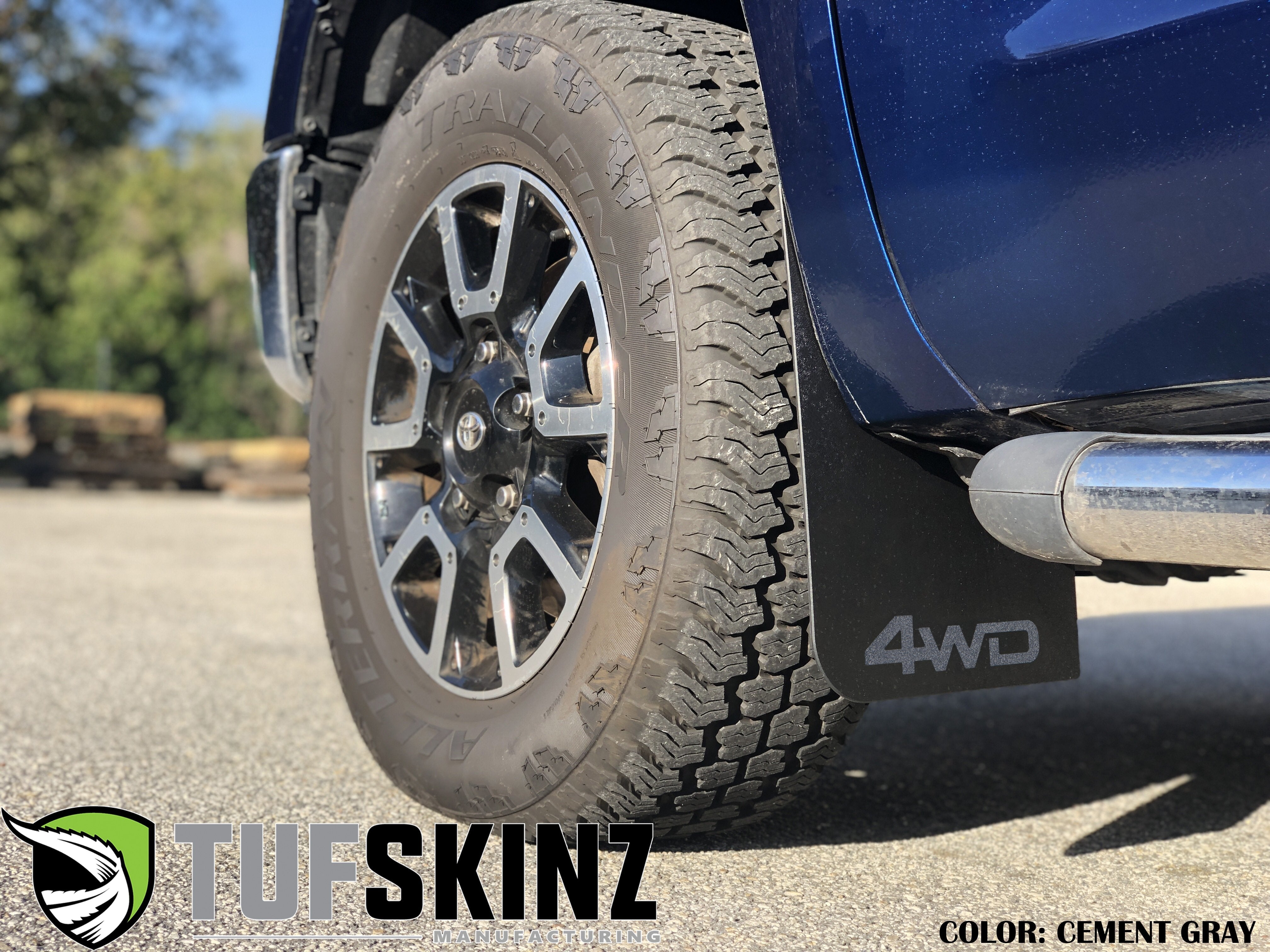 Mud Flaps Fits 2014-2021 Toyota Tundra