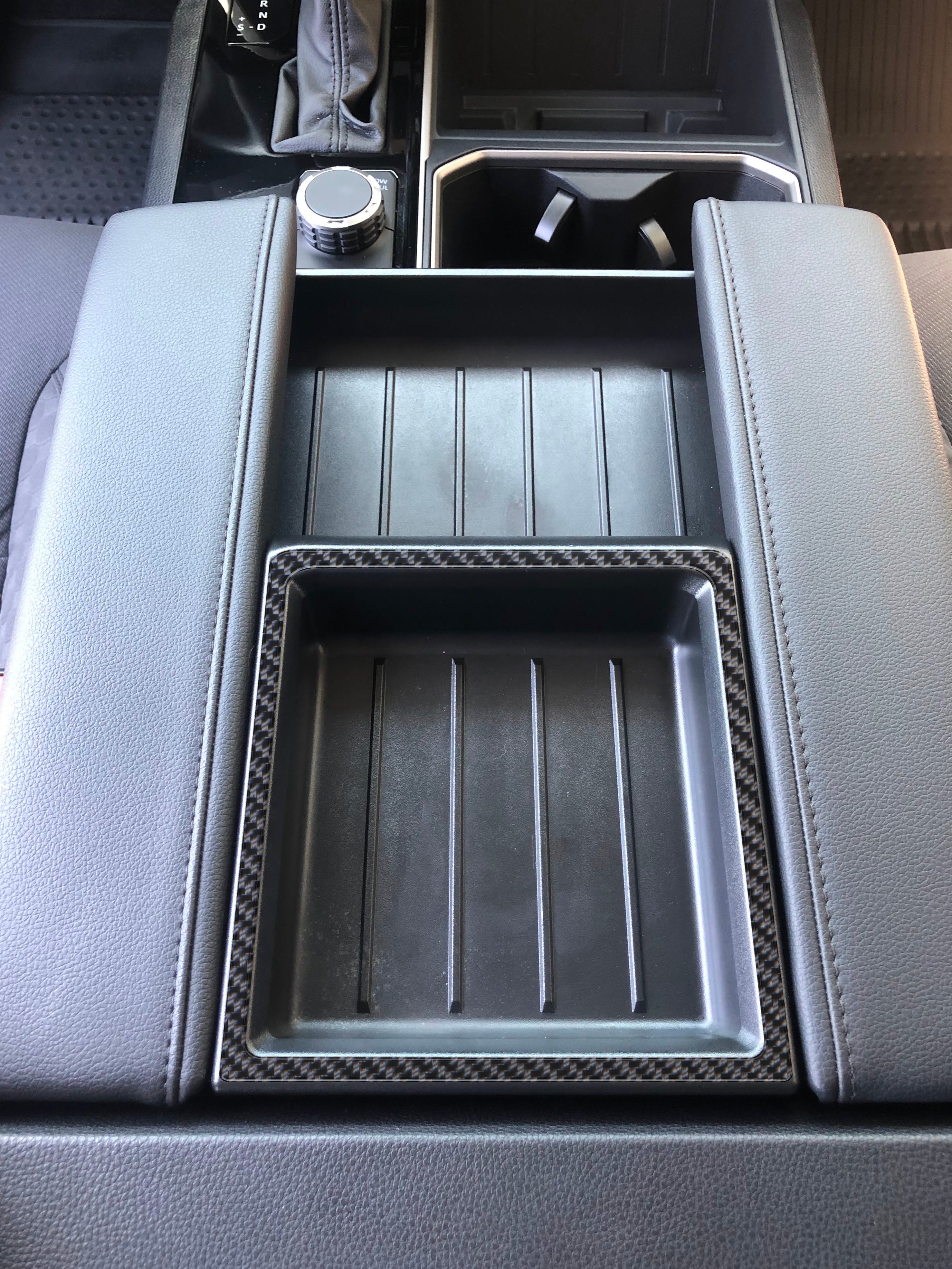 Center Console Compartment Accent Fits 2022-2026 Toyota Tundra & 2023-2026 Toyota Sequoia
