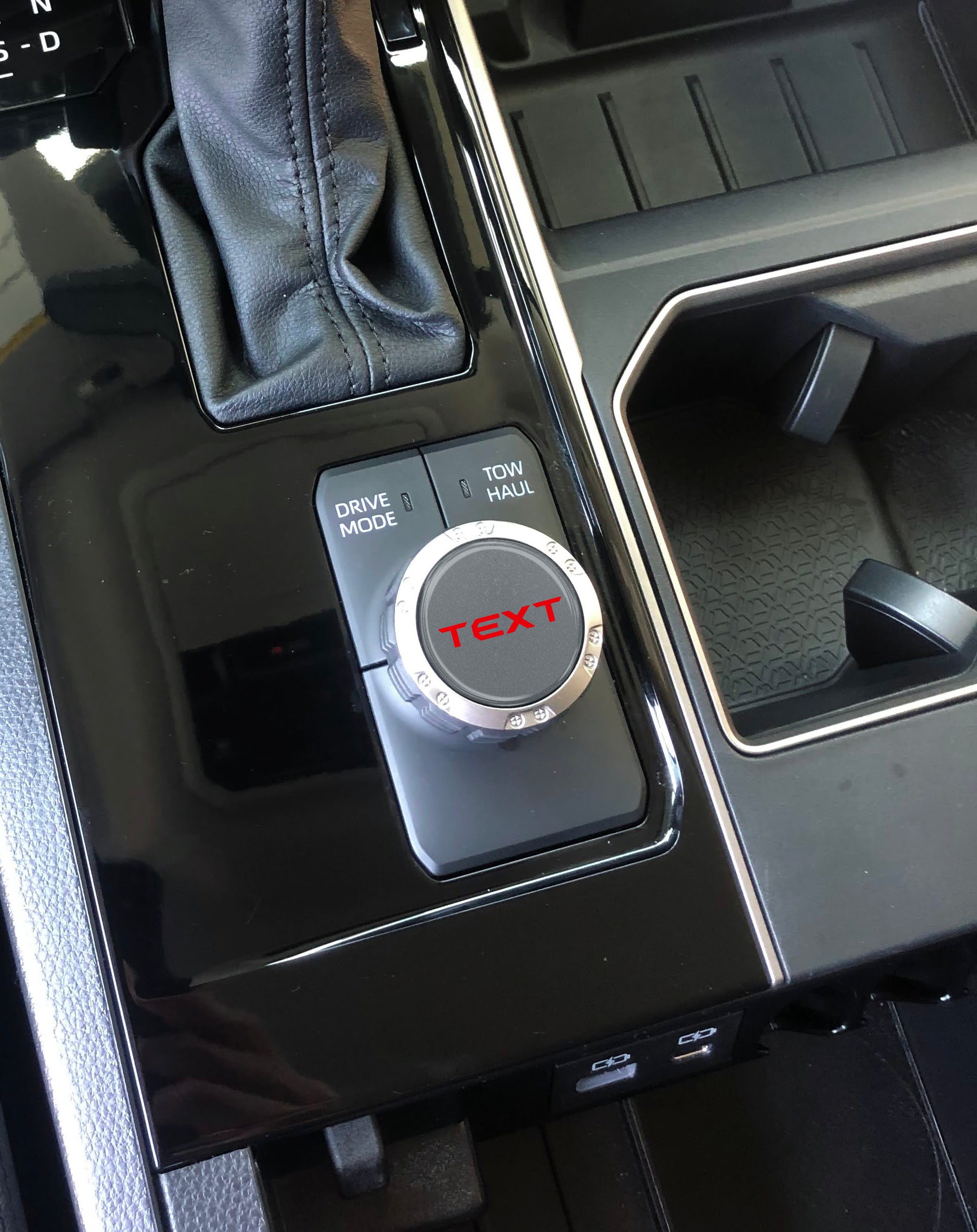 Badge for Drive Mode Selector Dial Fits 2022-2026 Toyota Tundra & 2023-2026 Toyota Sequoia