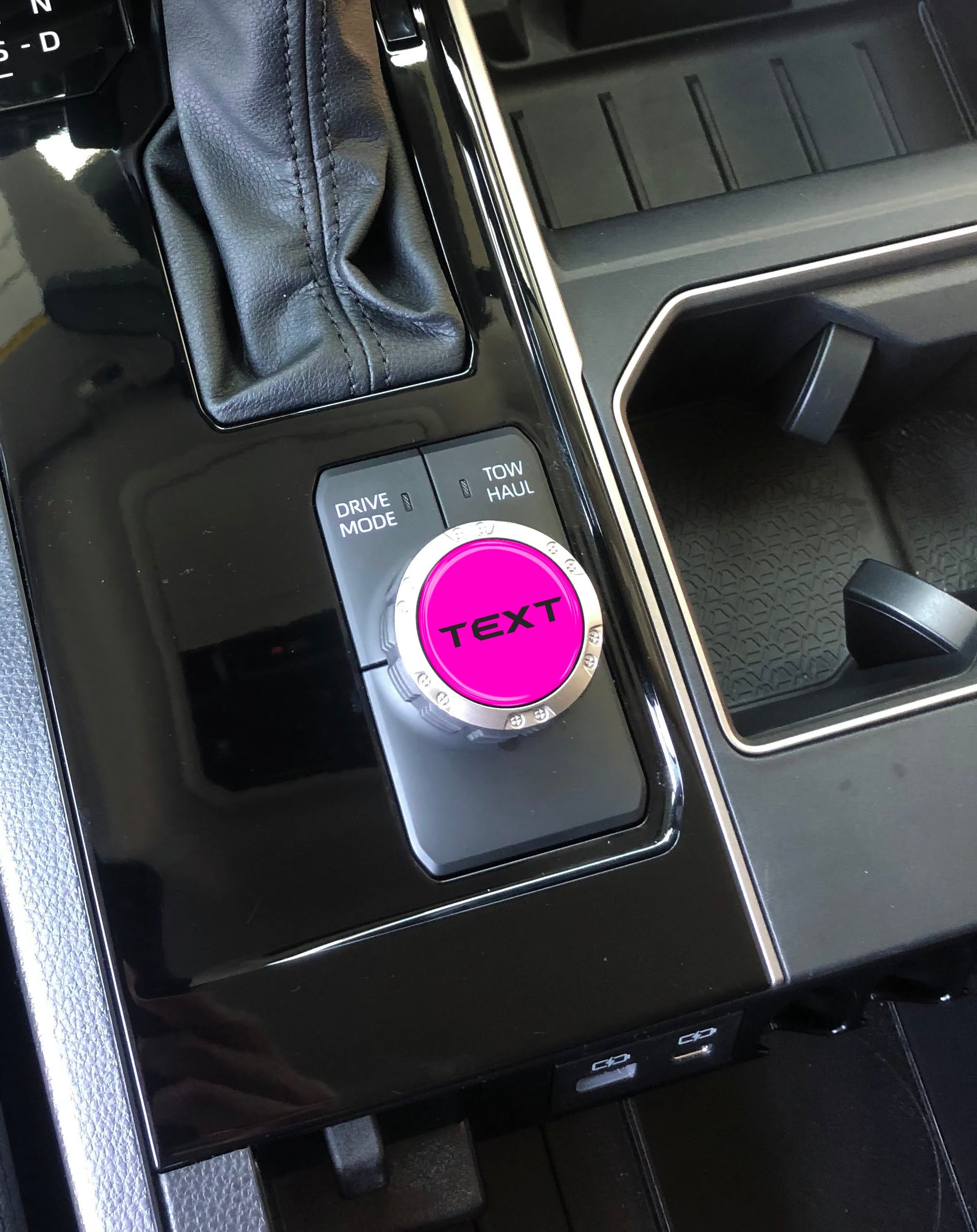 Badge for Drive Mode Selector Dial Fits 2022-2026 Toyota Tundra & 2023-2026 Toyota Sequoia