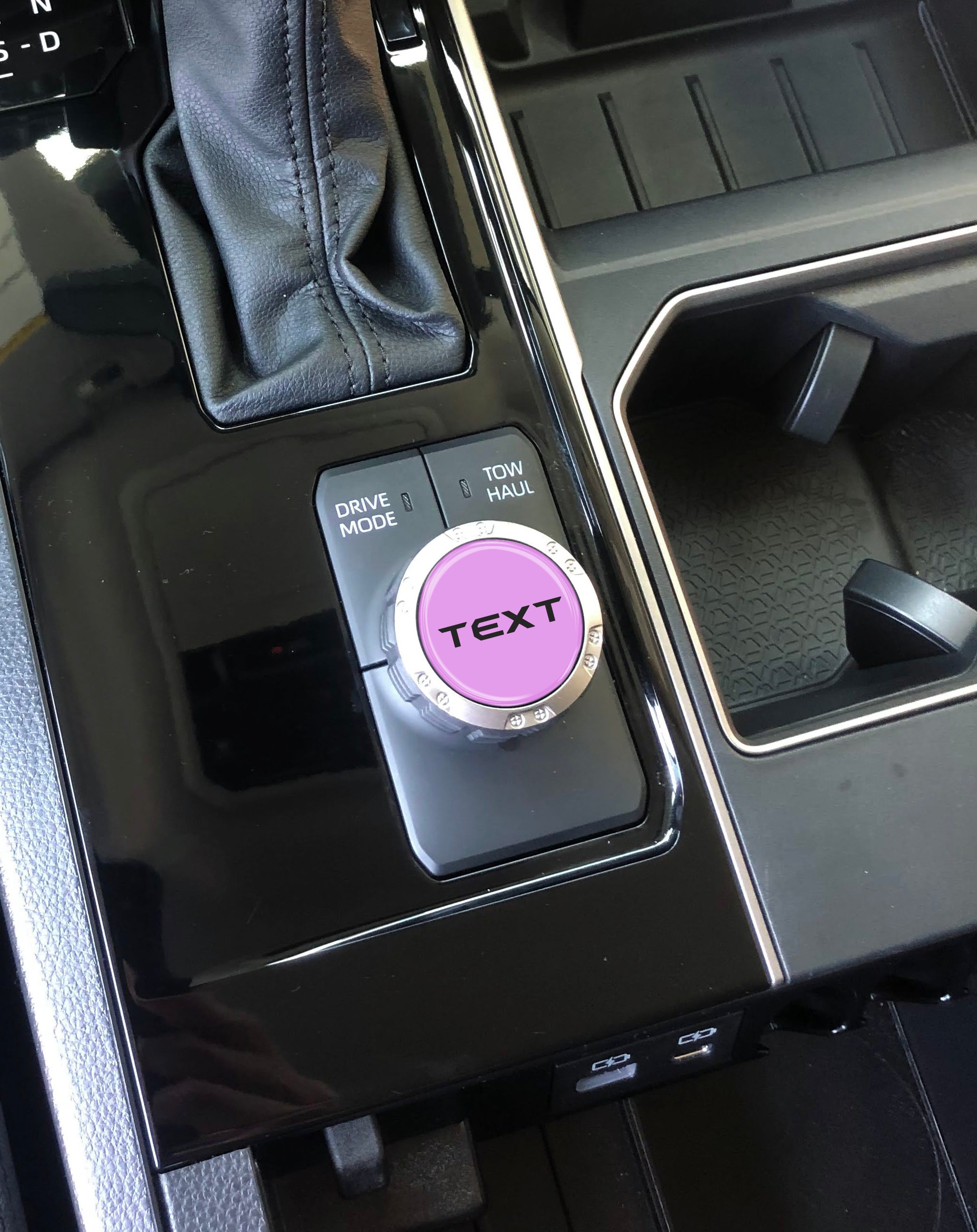 Badge for Drive Mode Selector Dial Fits 2022-2026 Toyota Tundra & 2023-2026 Toyota Sequoia