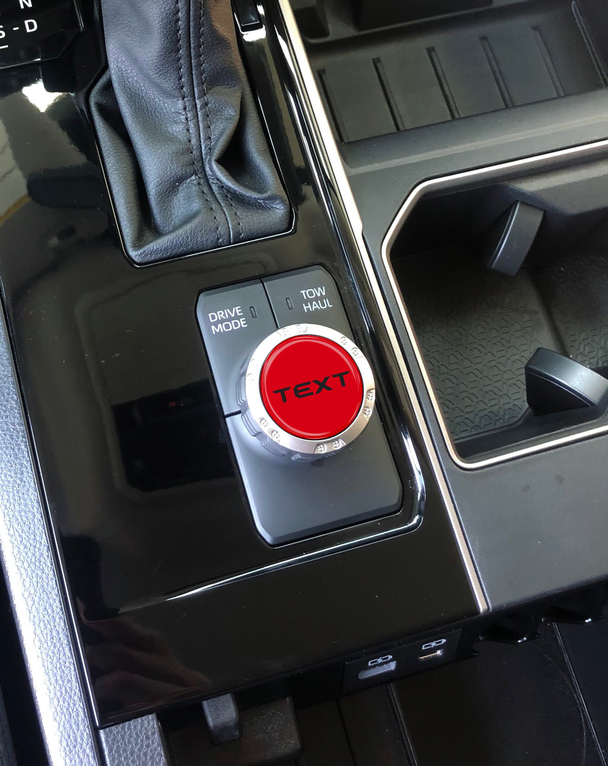 Badge for Drive Mode Selector Dial Fits 2022-2026 Toyota Tundra & 2023-2026 Toyota Sequoia