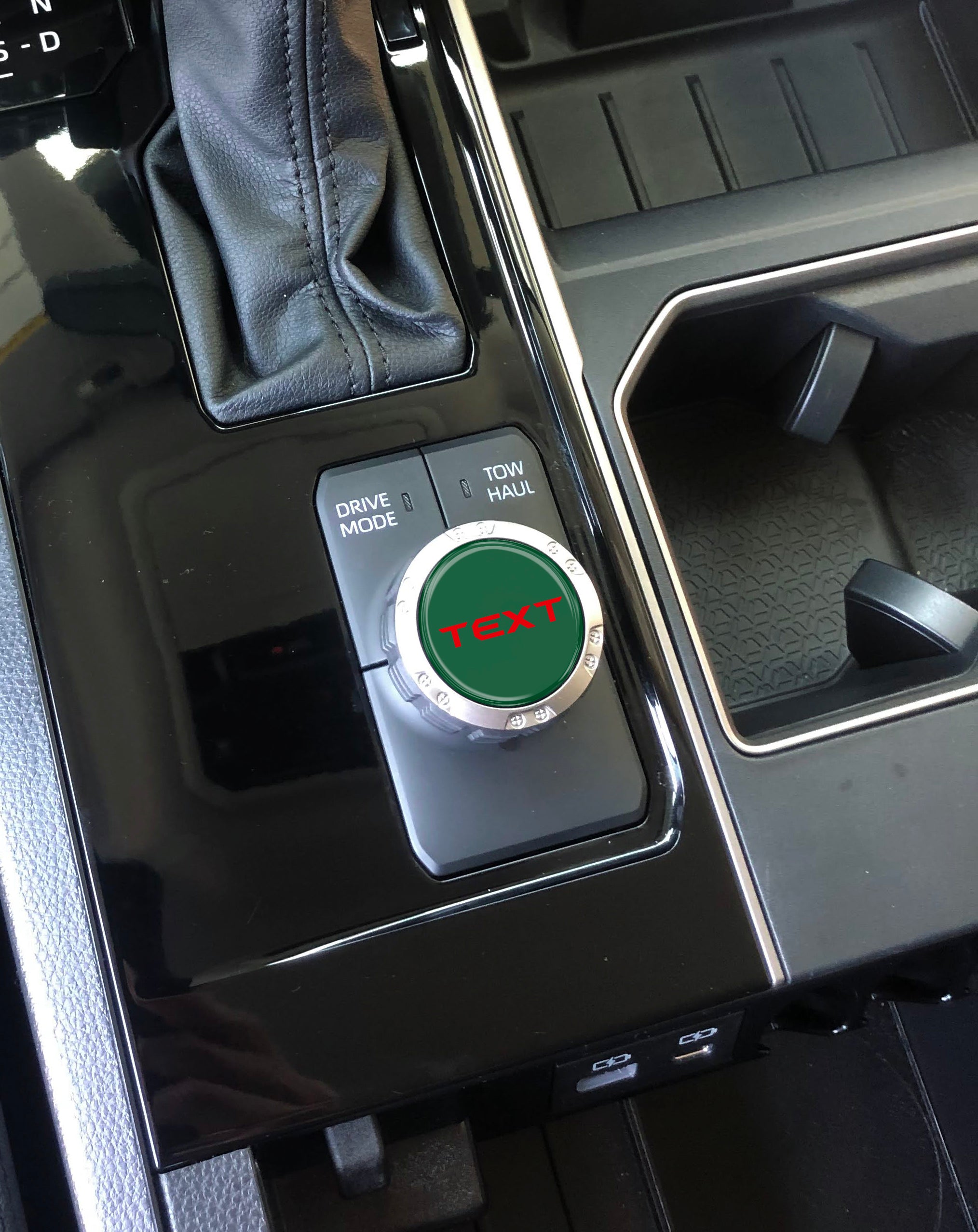 Badge for Drive Mode Selector Dial Fits 2022-2026 Toyota Tundra & 2023-2026 Toyota Sequoia