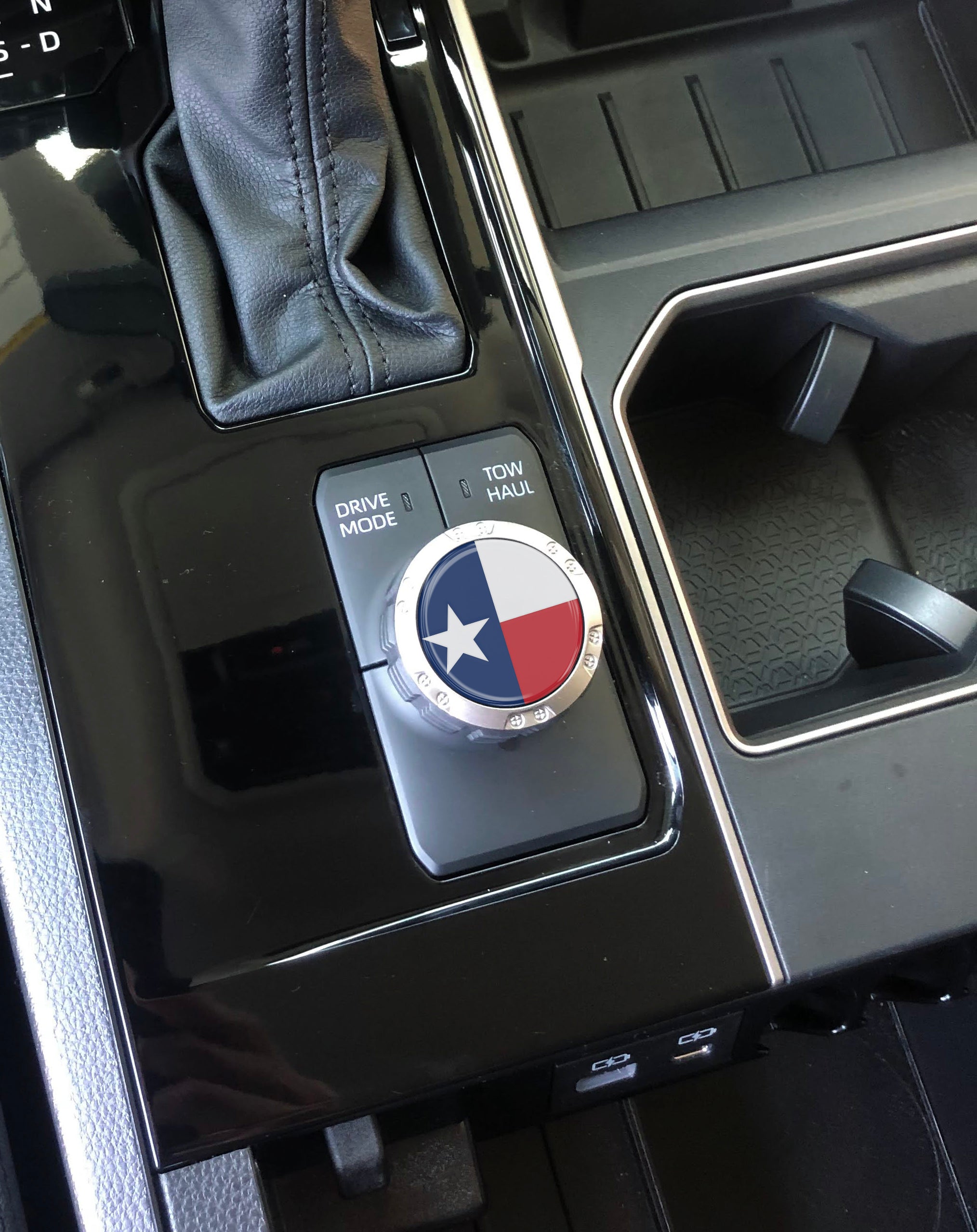 Badge for Drive Mode Selector Dial Fits 2022-2026 Toyota Tundra & 2023-2026 Toyota Sequoia