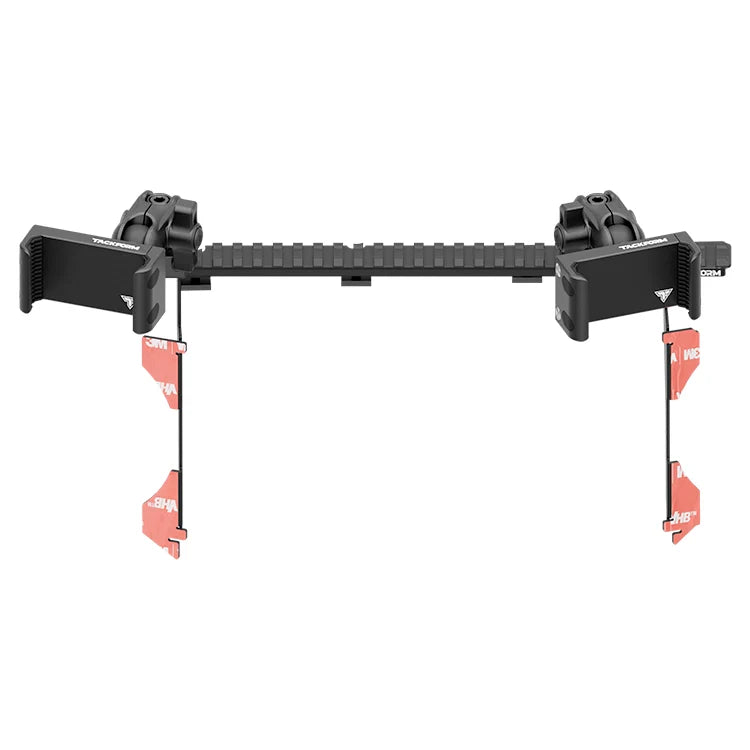 Dash Mount For 2016-2023 Toyota Tacoma Tackform Assault Track Picatinny Dash Bracket With Dual 20LITE Phone Holders