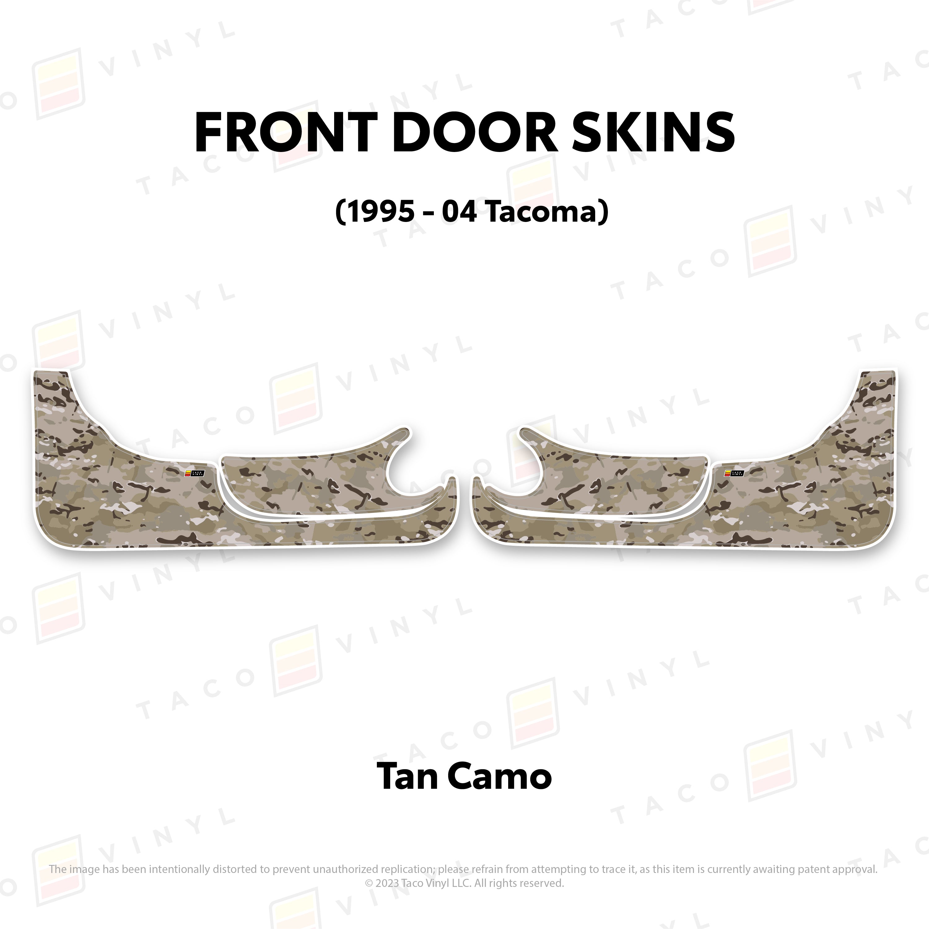 1995-04 Door Skins (Lower Section) For Tacoma