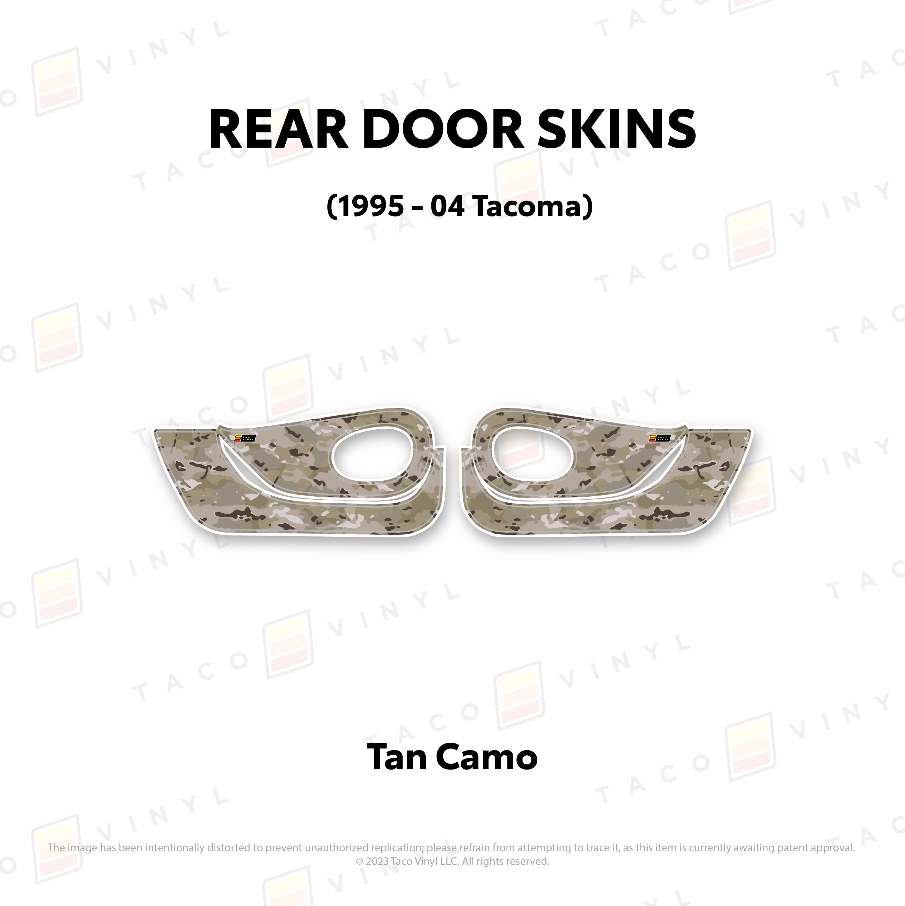 1995-04 Door Skins (Lower Section) For Tacoma