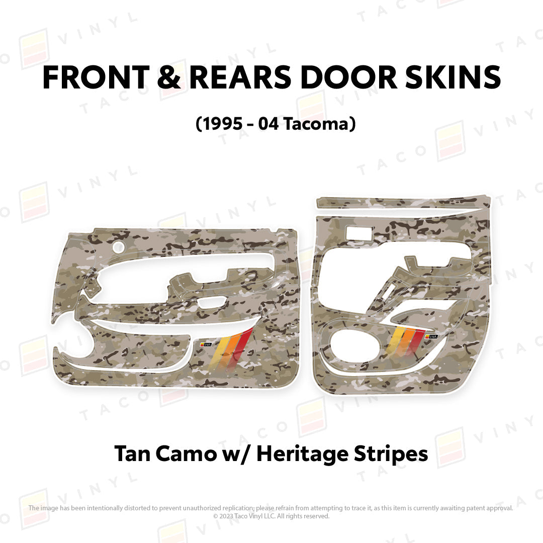 1995-04 Door Skins For Tacoma